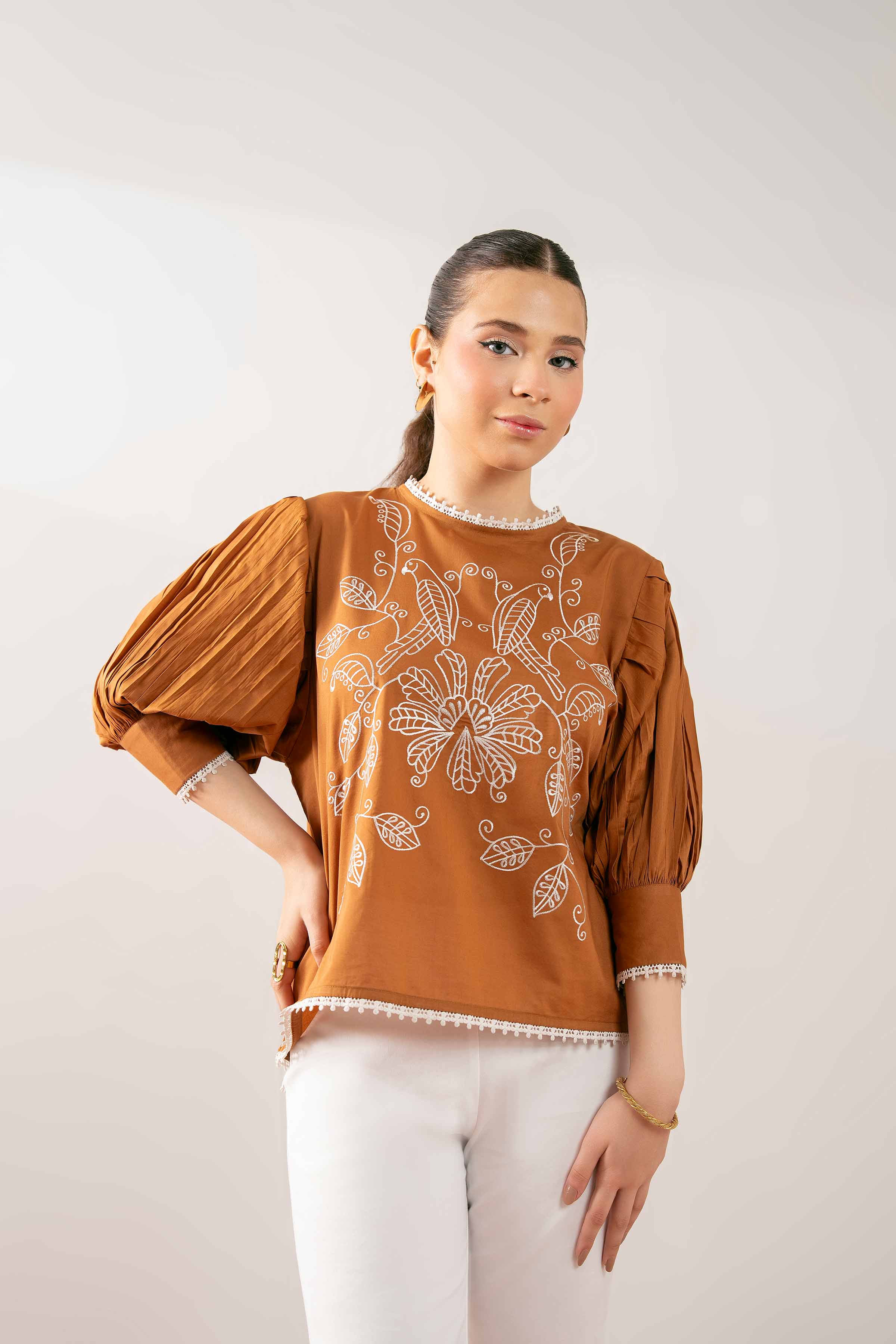 Embroidered Tunic - PS25-174