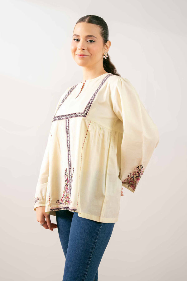 Embroidered Tunic - PS25-176