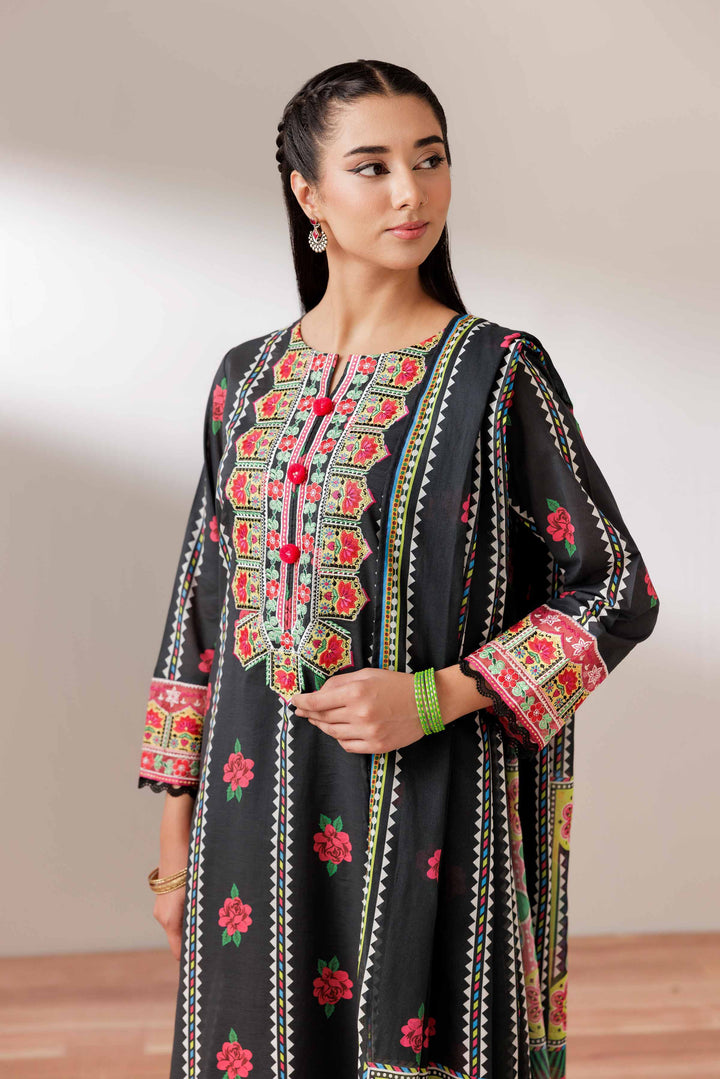2 Piece - Printed Embroidered Suit - PS25-193 - for Women - Pret Collection | Nishat | Shop Online