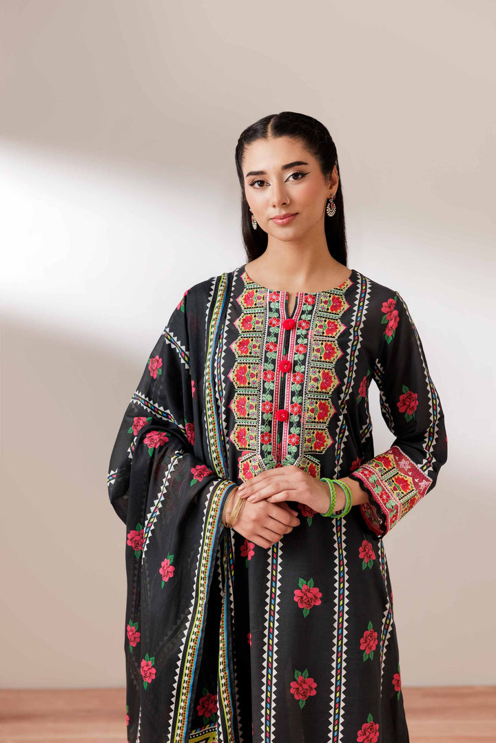2 Piece - Printed Embroidered Suit - PS25-193 - for Women - Pret Collection | Nishat | Shop Online