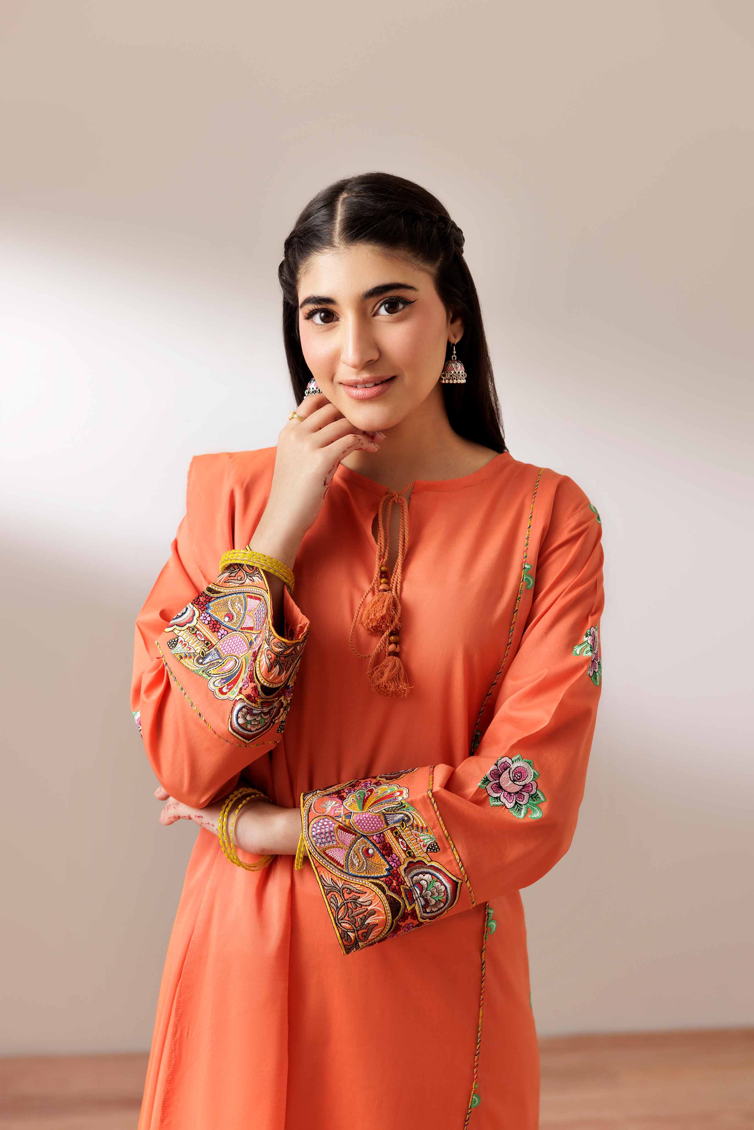2 Piece - Embroidered Suit - PS25-199 - for Women - Pret Collection | Nishat | Shop Online