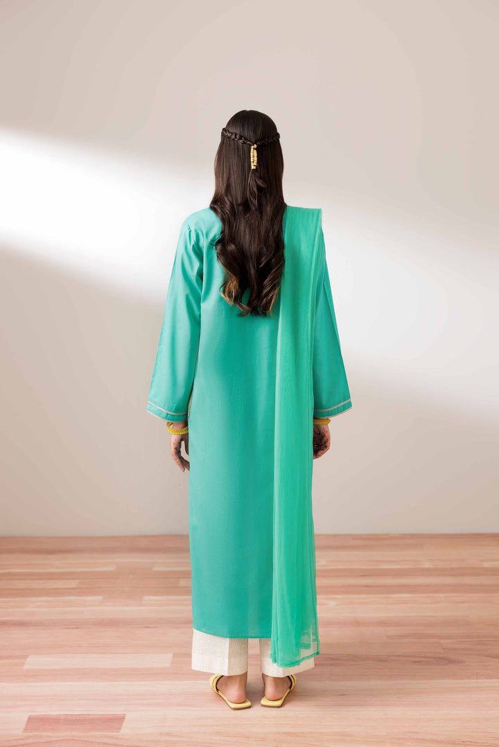 2 Piece - Embroidered Suit - PS25-203 - for Women - Pret Collection | Nishat | Shop Online
