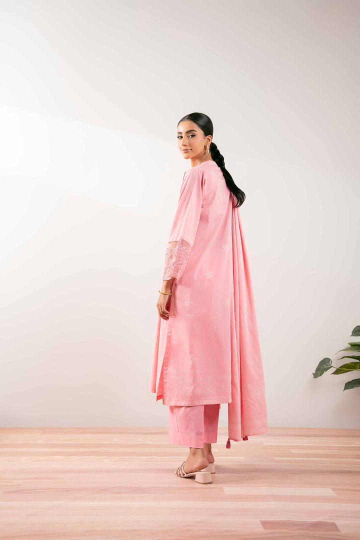 3 Piece -  Embroidered Suit - PS25-208 - for Women - Pret Collection | Nishat | Shop Online