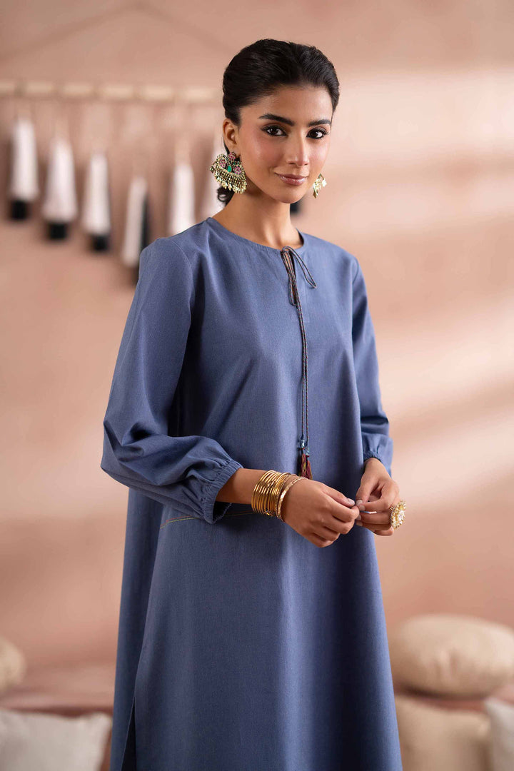 1 Piece - Embroidered Shirt - PS25-209 - for Women - Pret Collection | Nishat | Shop Online