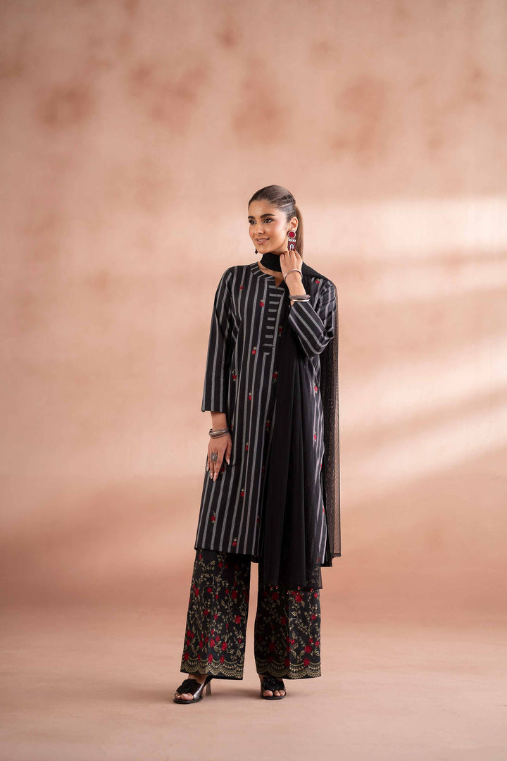 3 Piece - Embroidered Suit - PS25-214 for Women - Pret Collection | Nishat | Shop Online