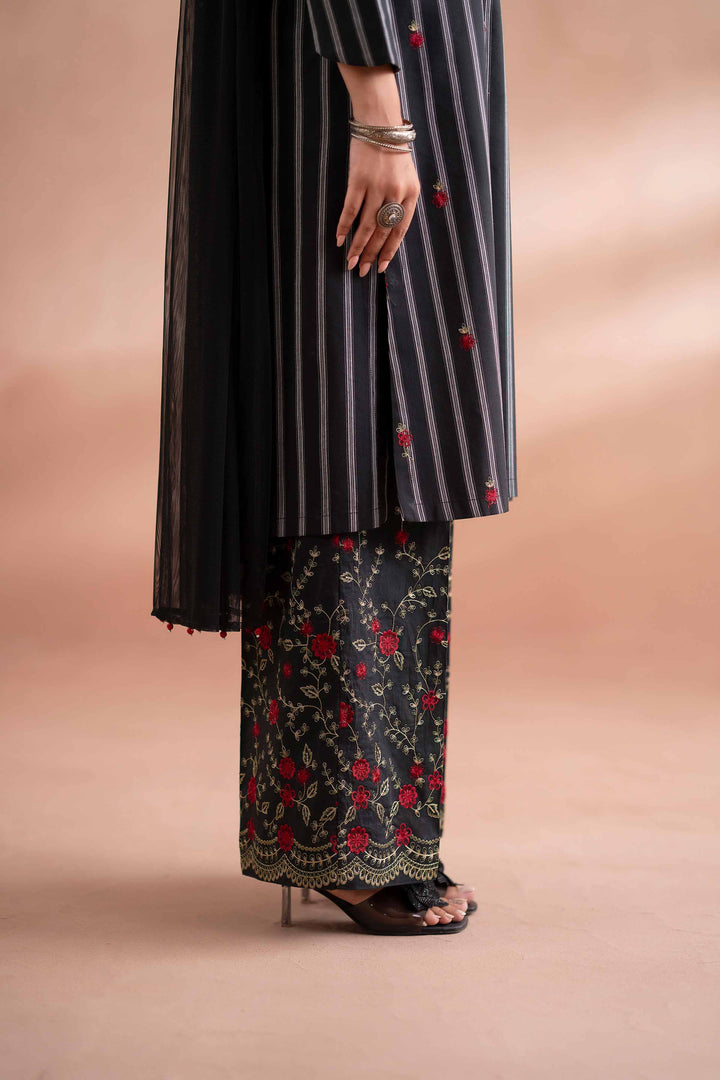 3 Piece - Embroidered Suit - PS25-214 for Women - Pret Collection | Nishat | Shop Online