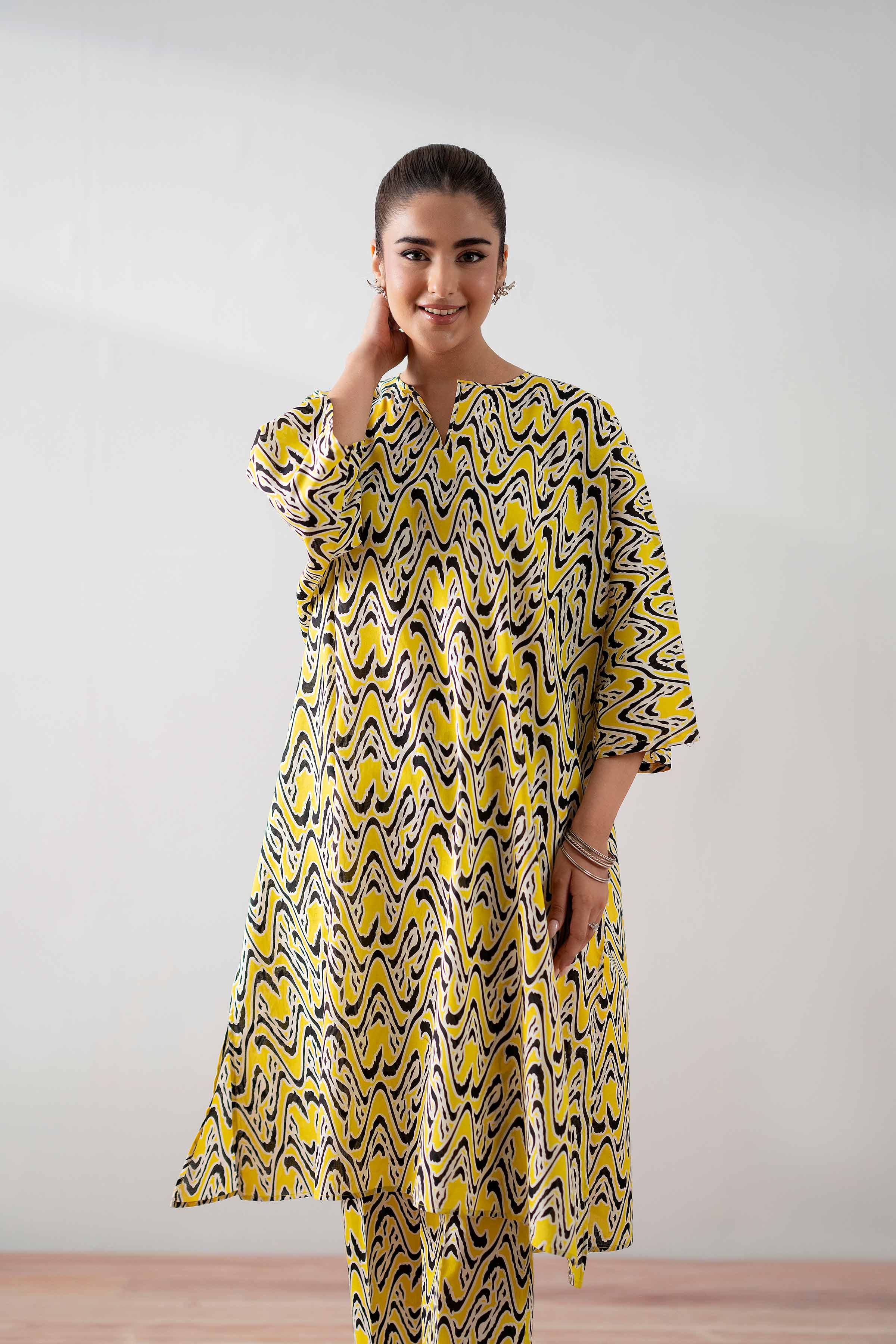 2 Piece - Printed Suit - PS25-217