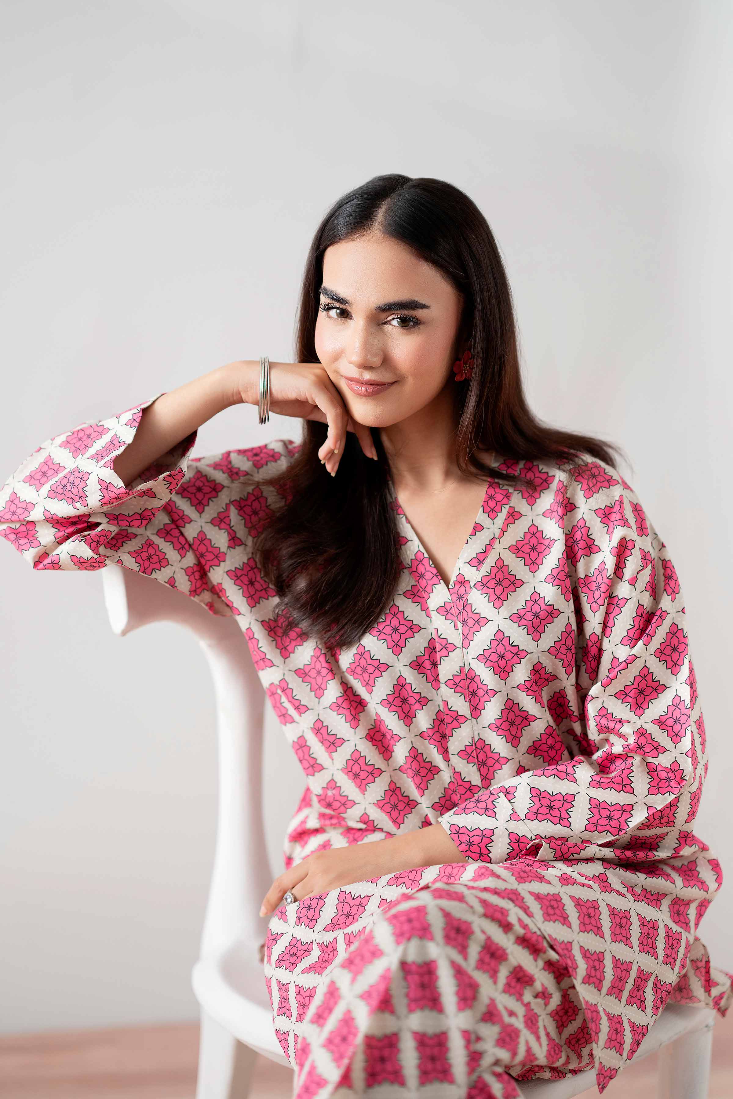 2 Piece - Printed Suit - PS25-219