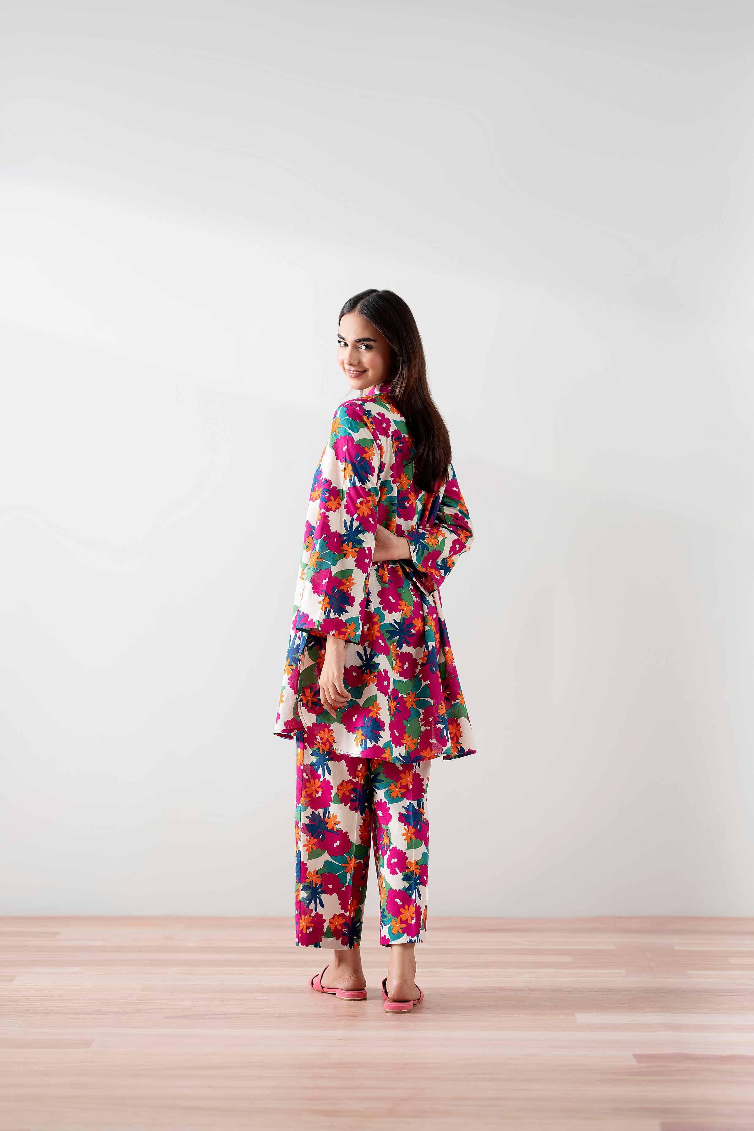 2 Piece - Printed Suit - PS25-223