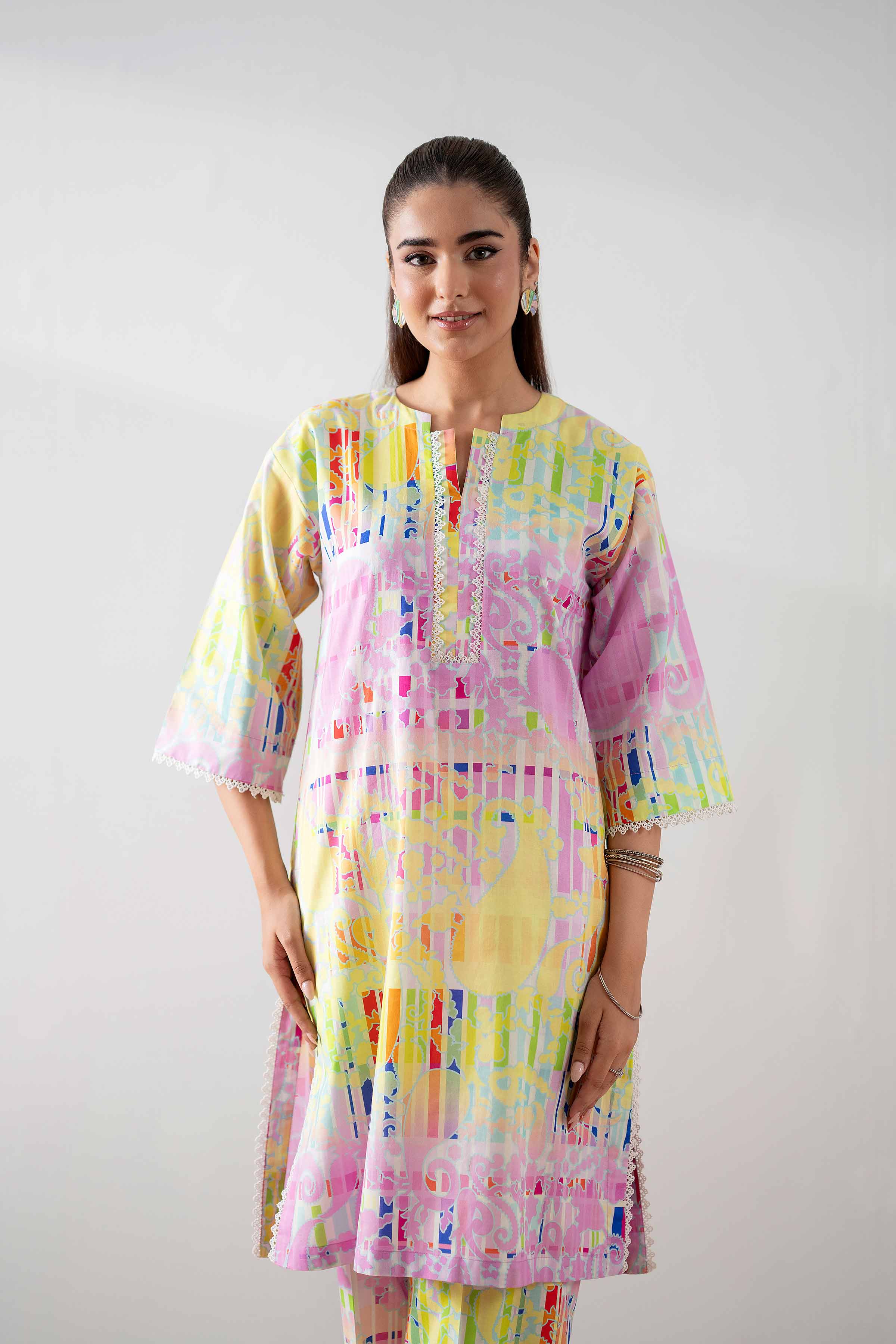 2 Piece - Printed Suit - PS25-226 - for Women - Pret Collection | Nishat | Shop Online