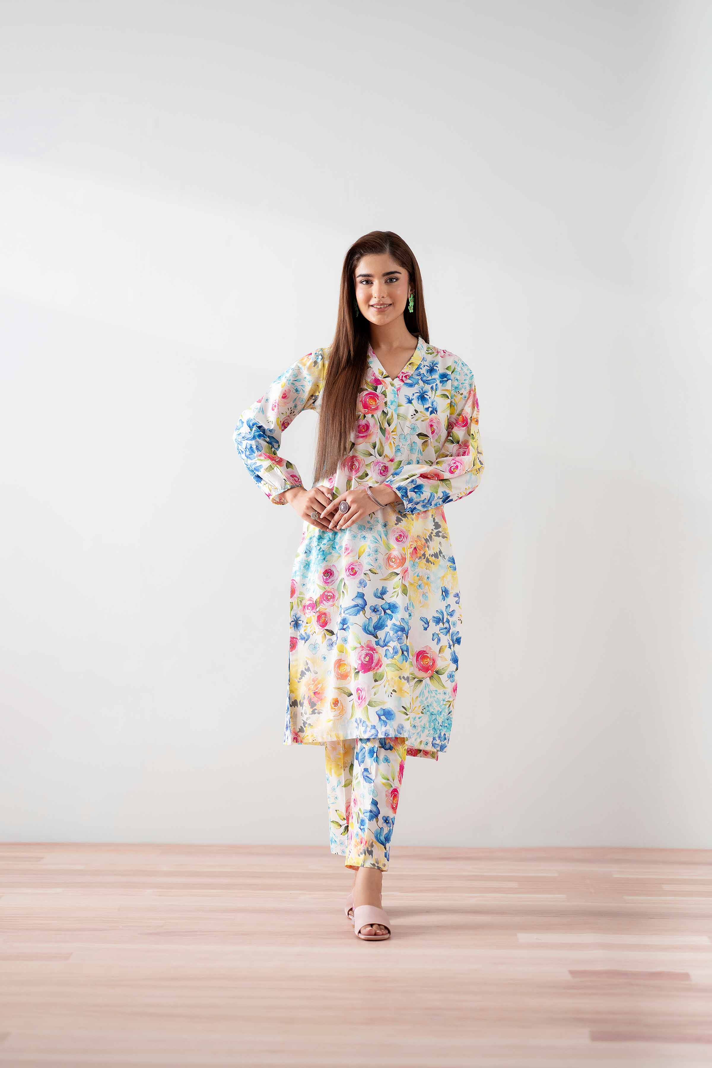 2 Piece - Printed Suit - PS25-228