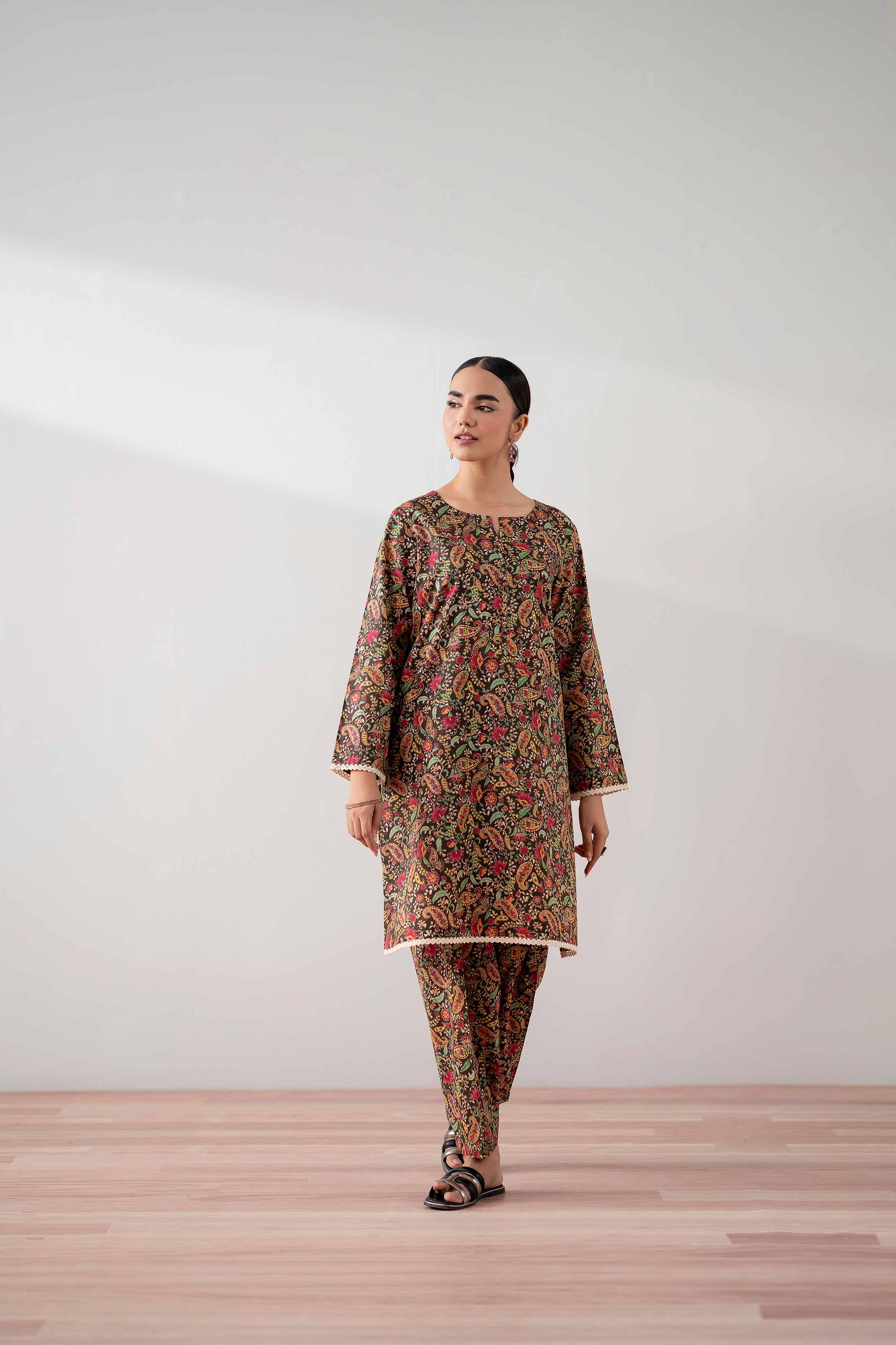 2 Piece - Printed Suit - PS25-229
