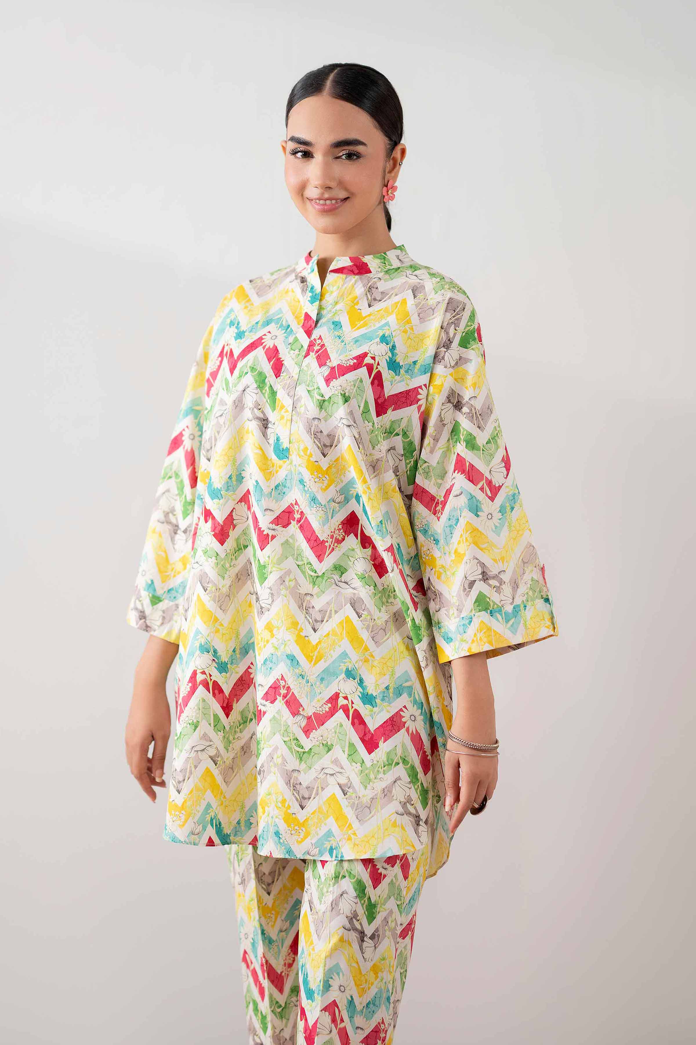 2 Piece - Printed Suit - PS25-230