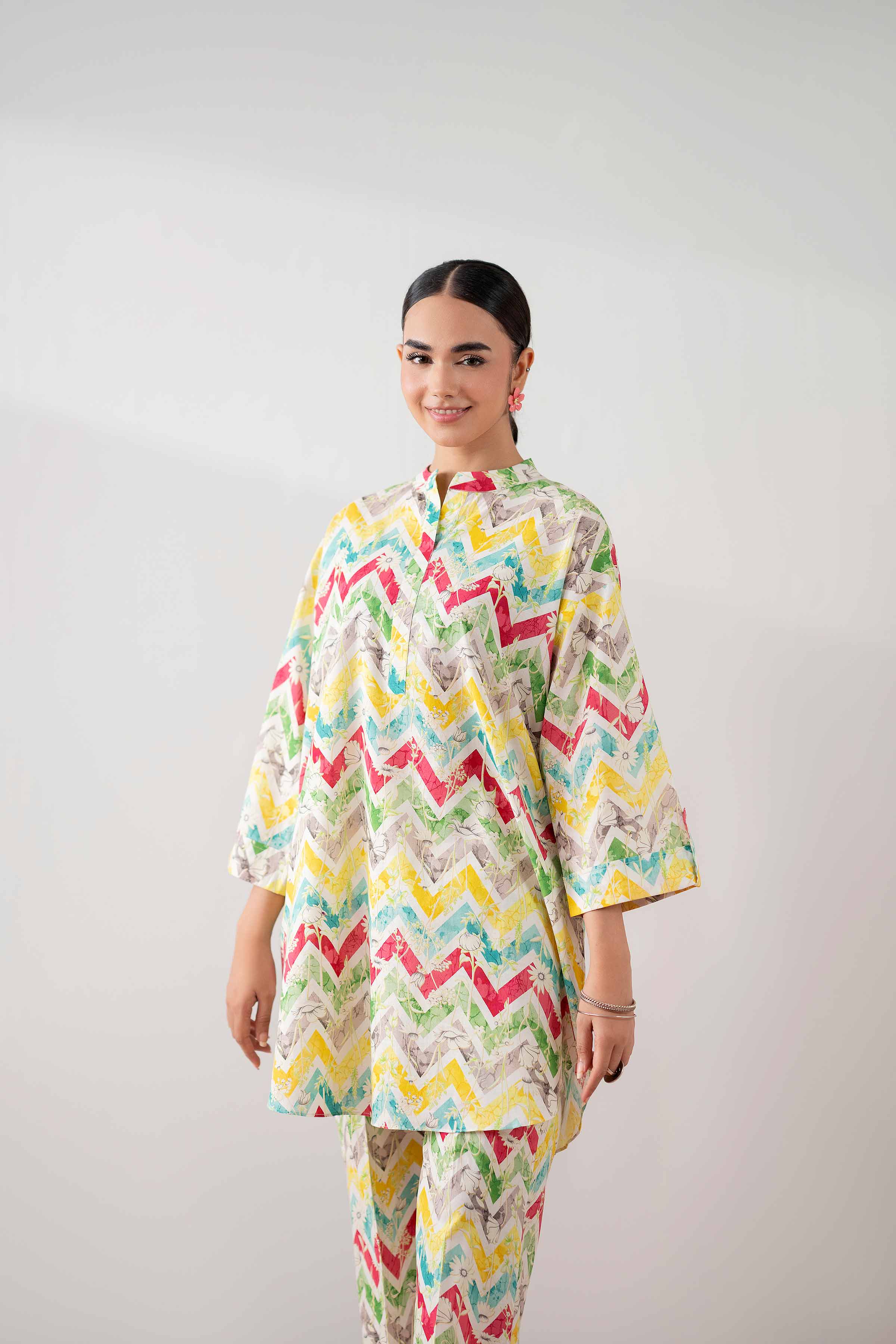 2 Piece - Printed Suit - PS25-230