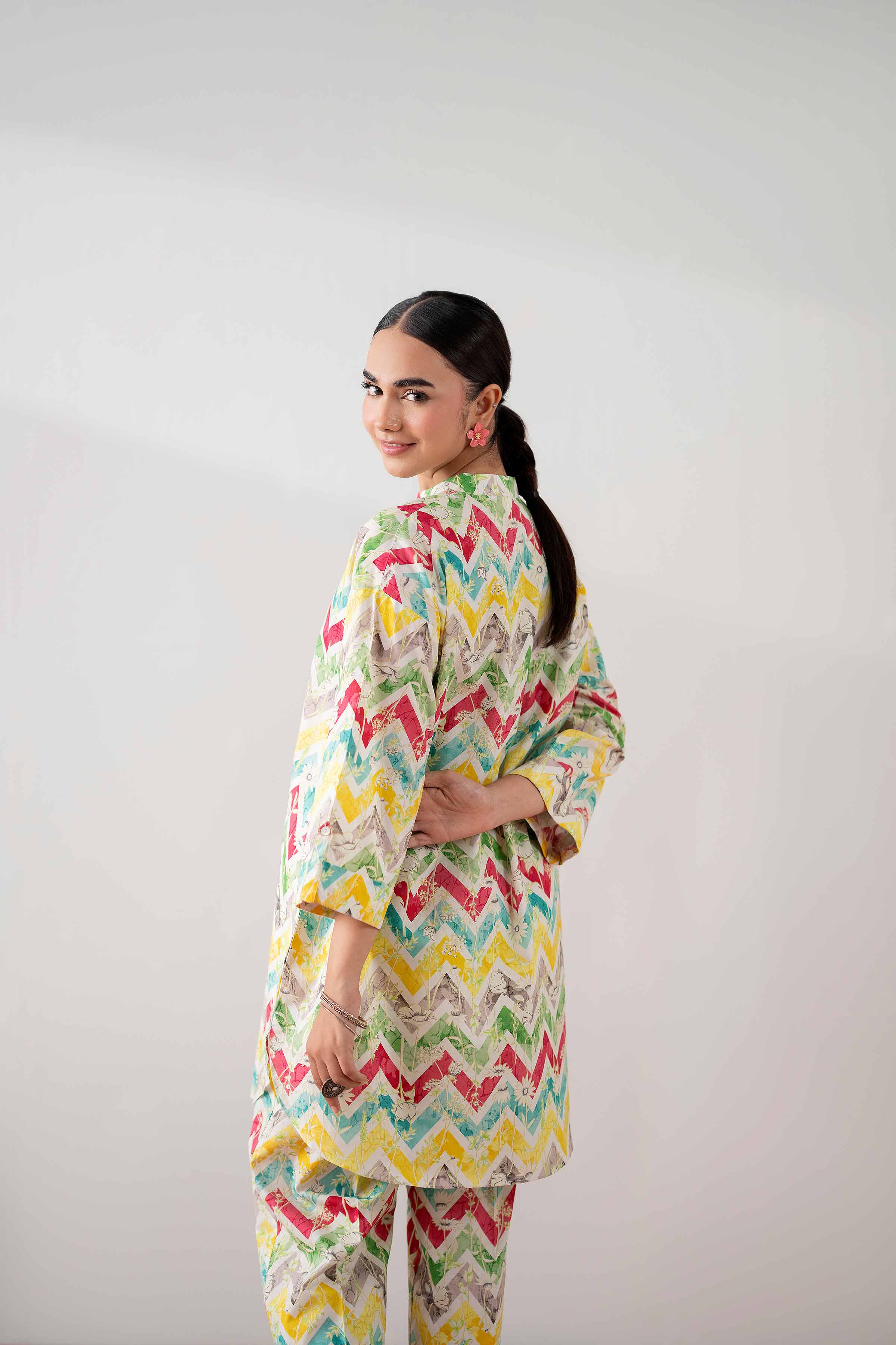 2 Piece - Printed Suit - PS25-230