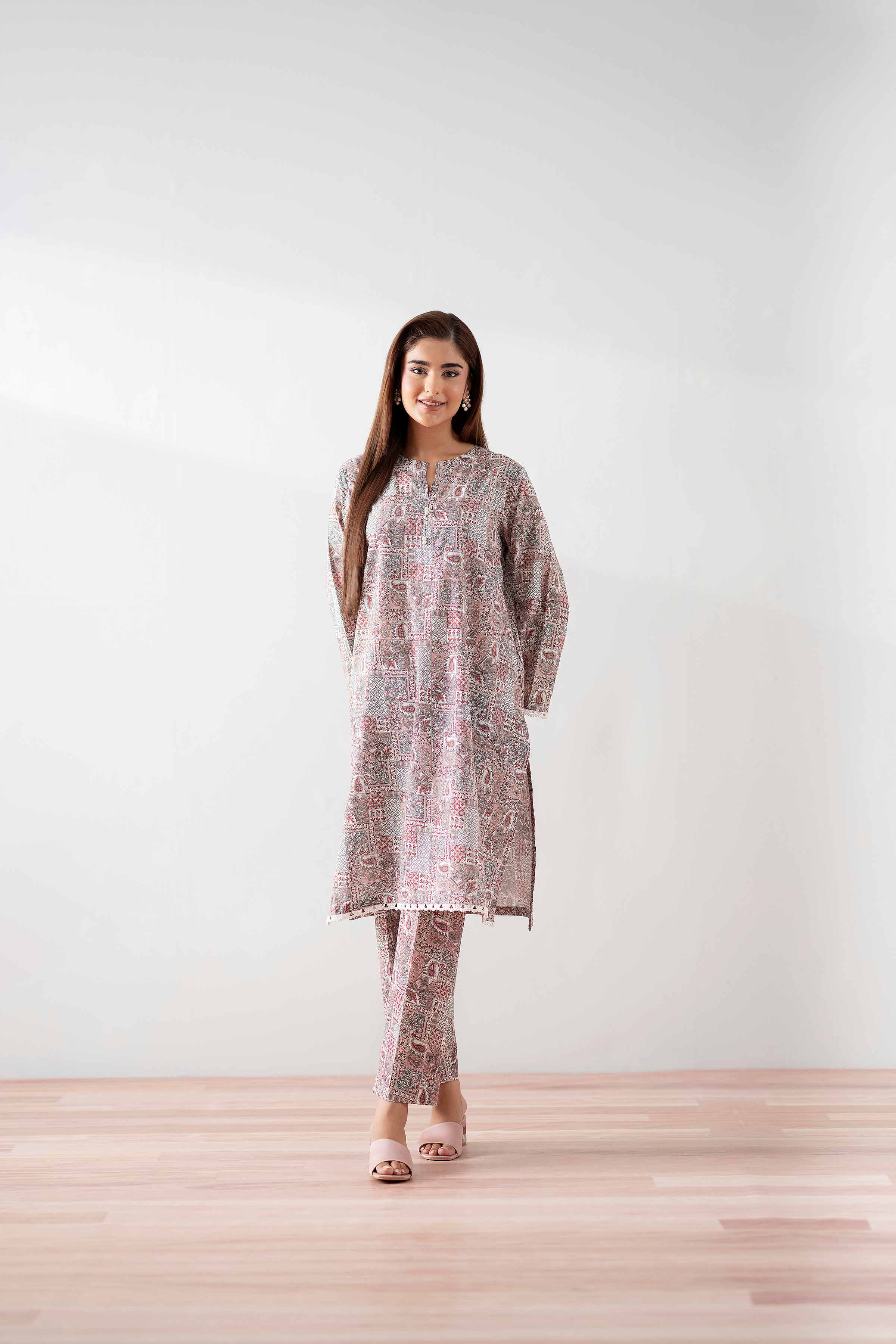 2 Piece - Printed Suit - PS25-231
