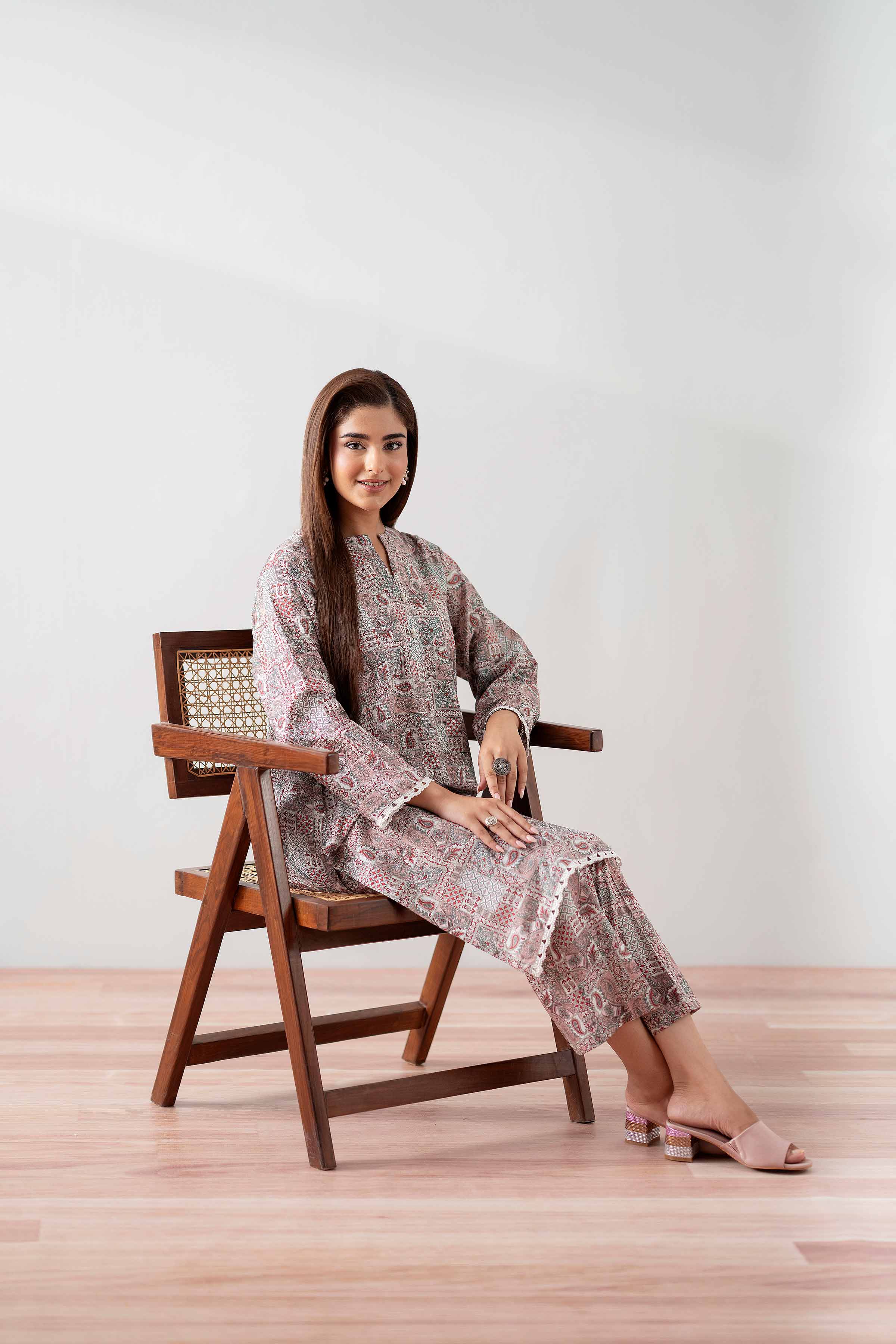 2 Piece - Printed Suit - PS25-231