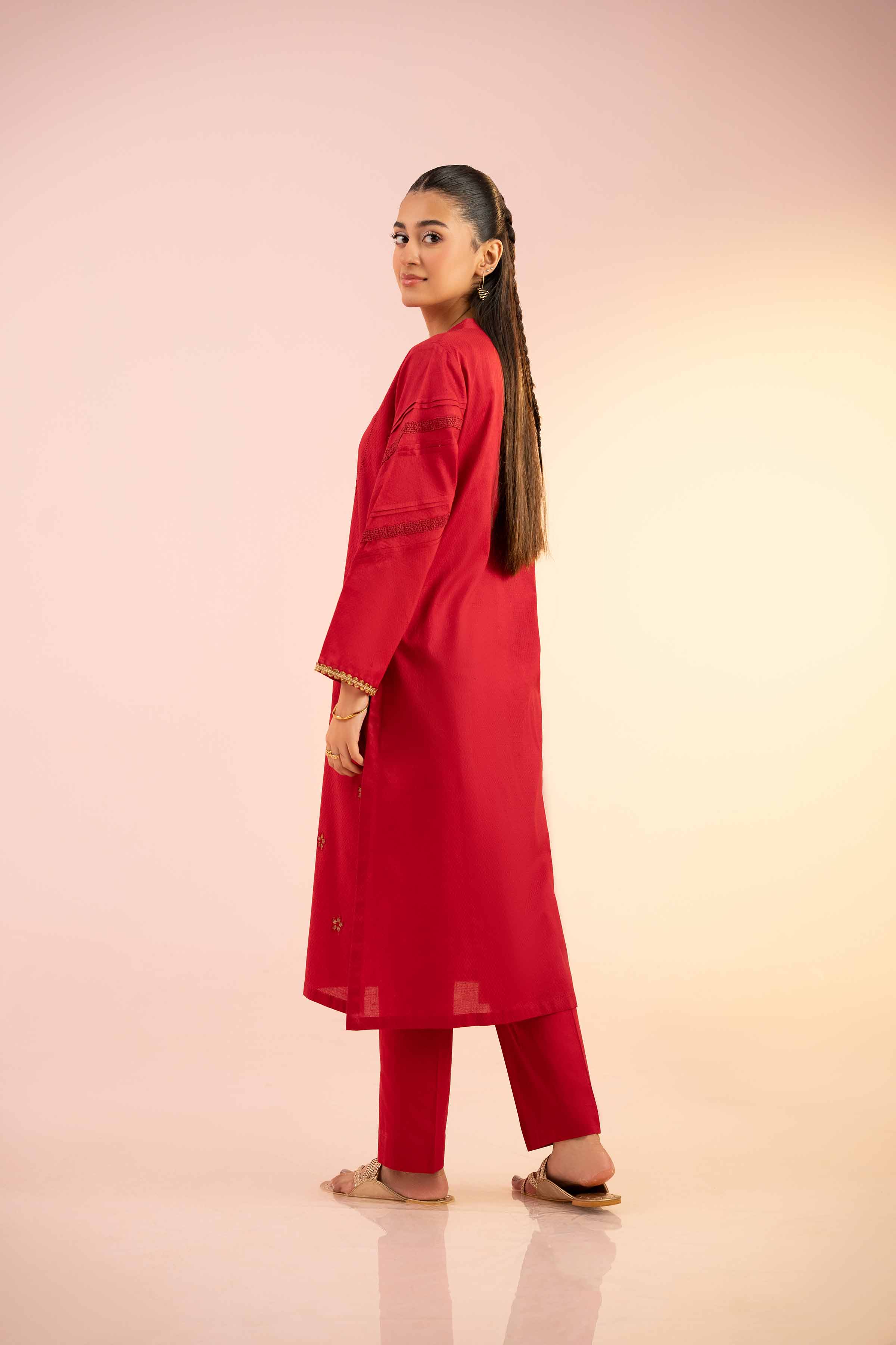 2 Piece - Embroidered Suit - PS25-24