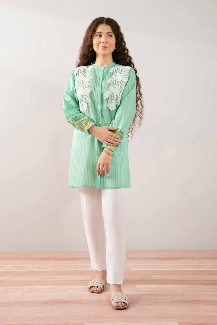 1 Piece - Printed Shirt - PS25-250 - for Women - Pret Collection | Nishat | Shop Online