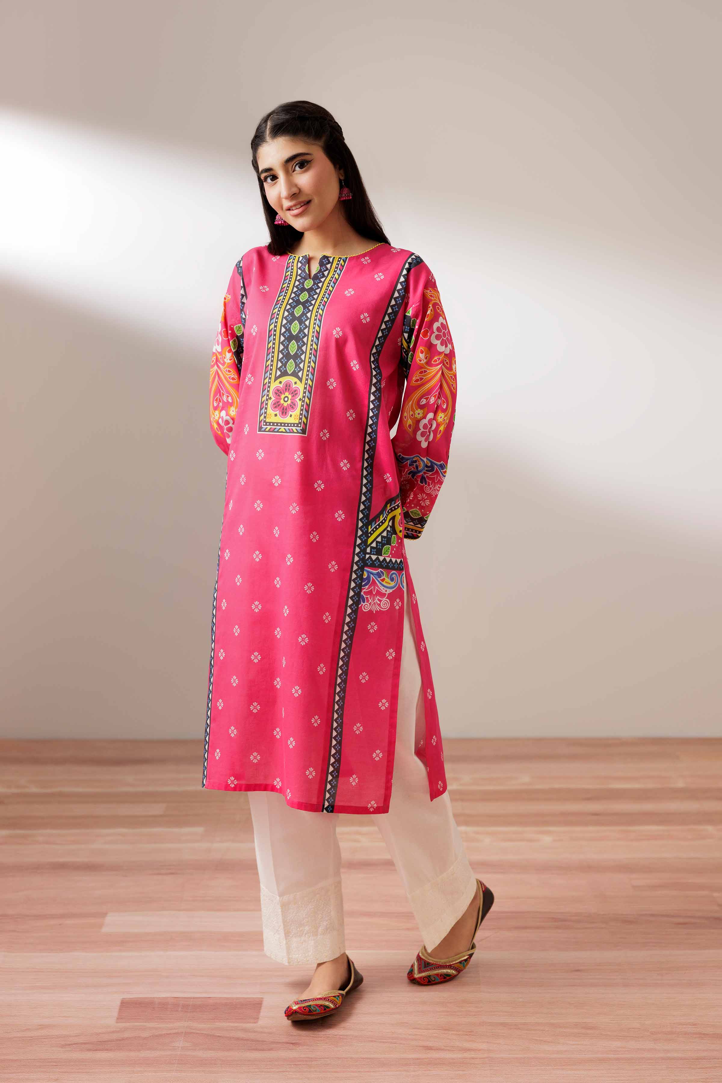 1 Piece - Printed Shirt - PS25-253 - for Women - Pret Collection | Nishat | Shop Online