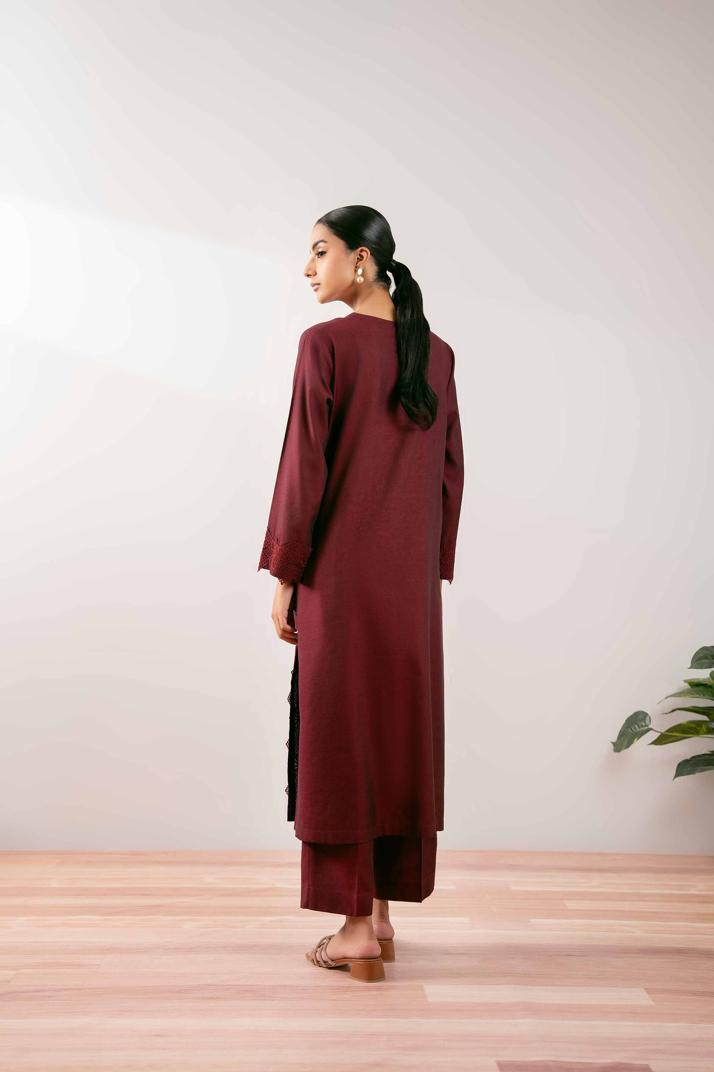 2 Piece - Embroidered Suit - PS25-254 - for Women - Pret Collection | Nishat | Shop Online