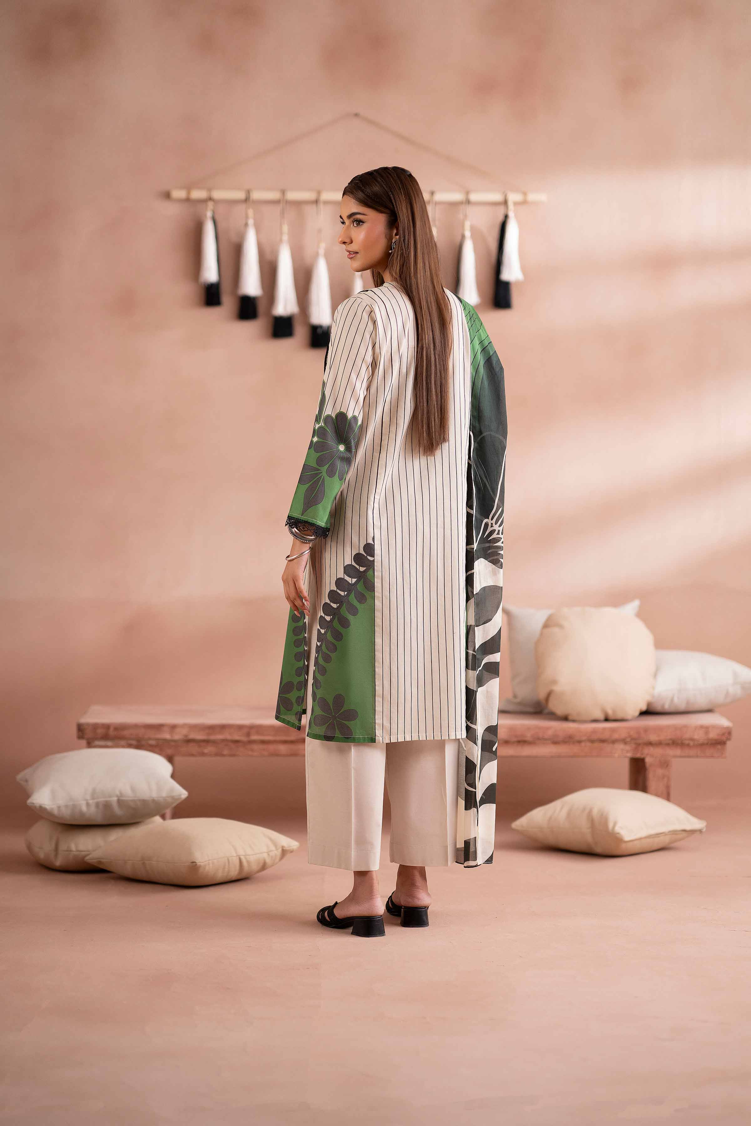 3 Piece - Printed Suit - PS25-255