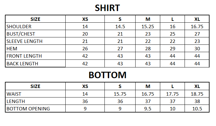 Size Guide