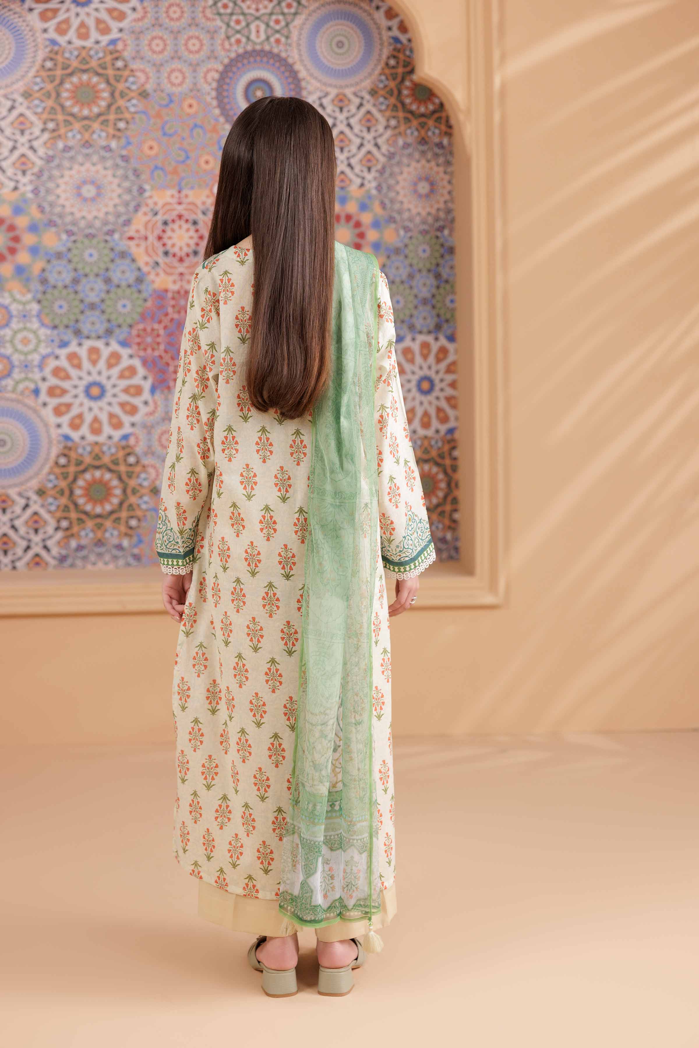 3 Piece - Printed Suit - PS25-273