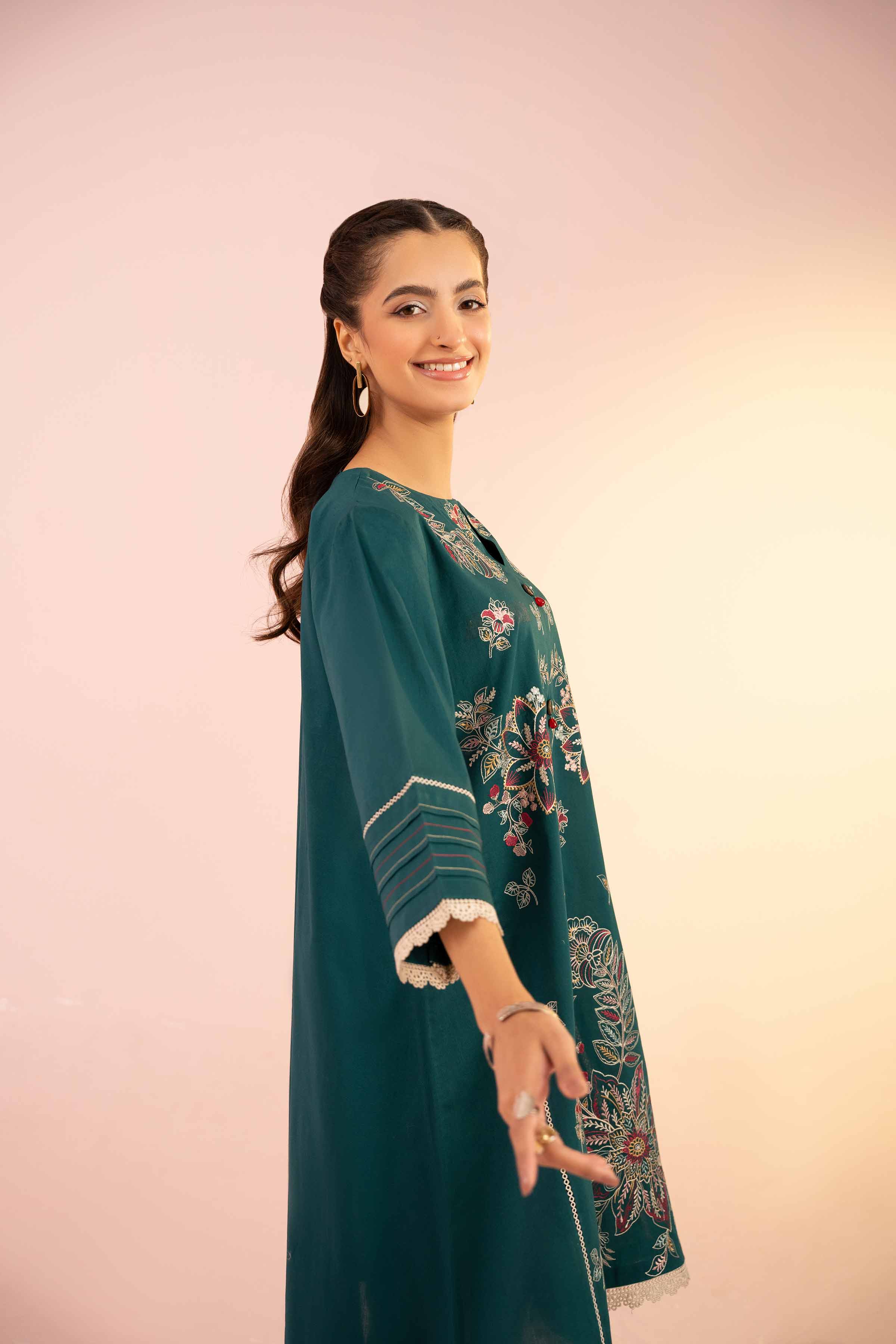 2 Piece - Embroidered Suit - PS25-39