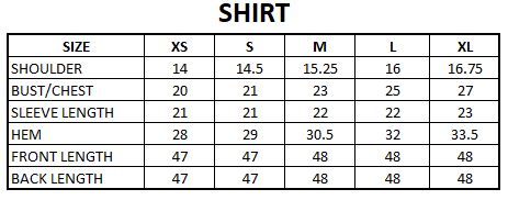 Size Guide