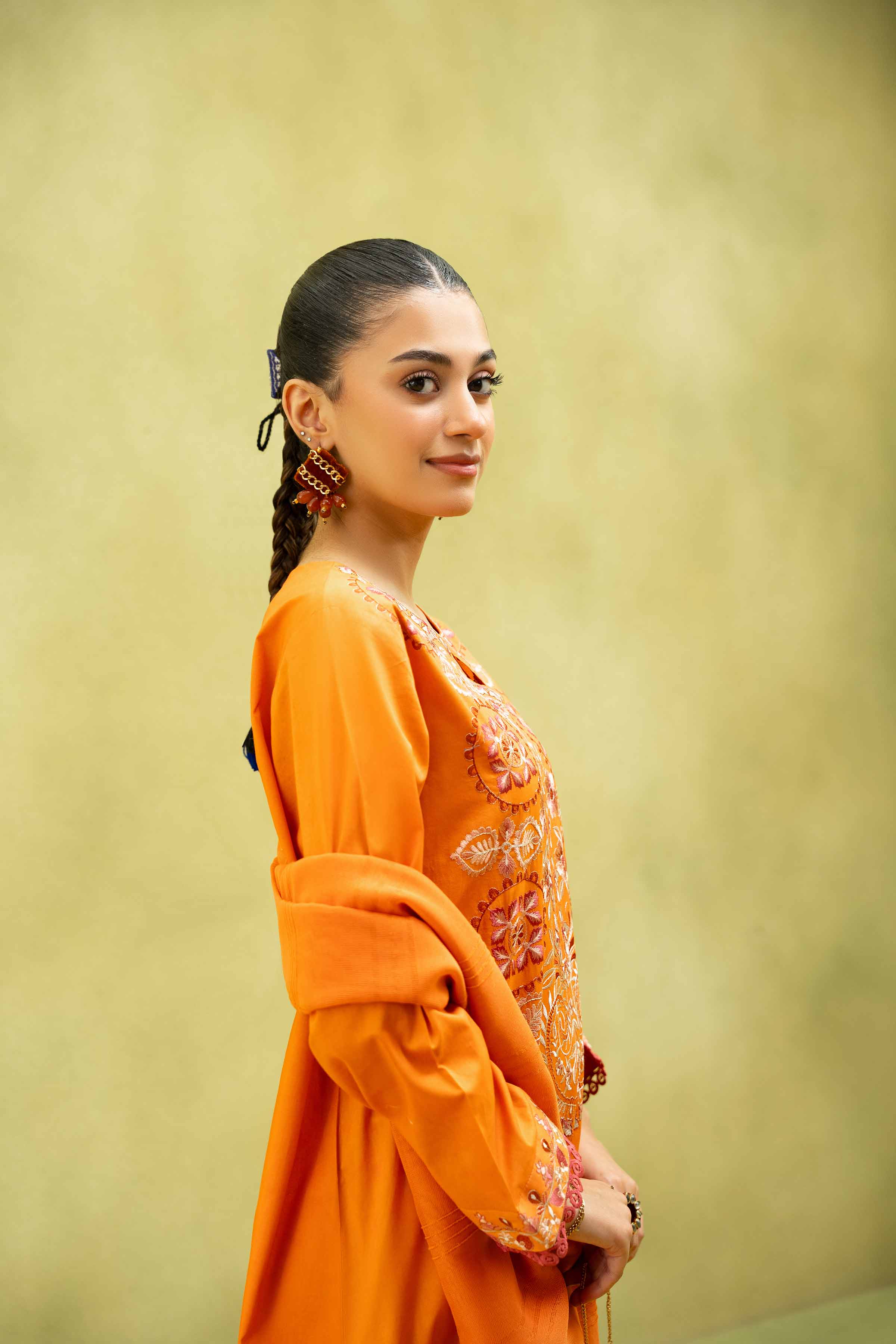 2 Piece - Embroidered Suit - PS25-63