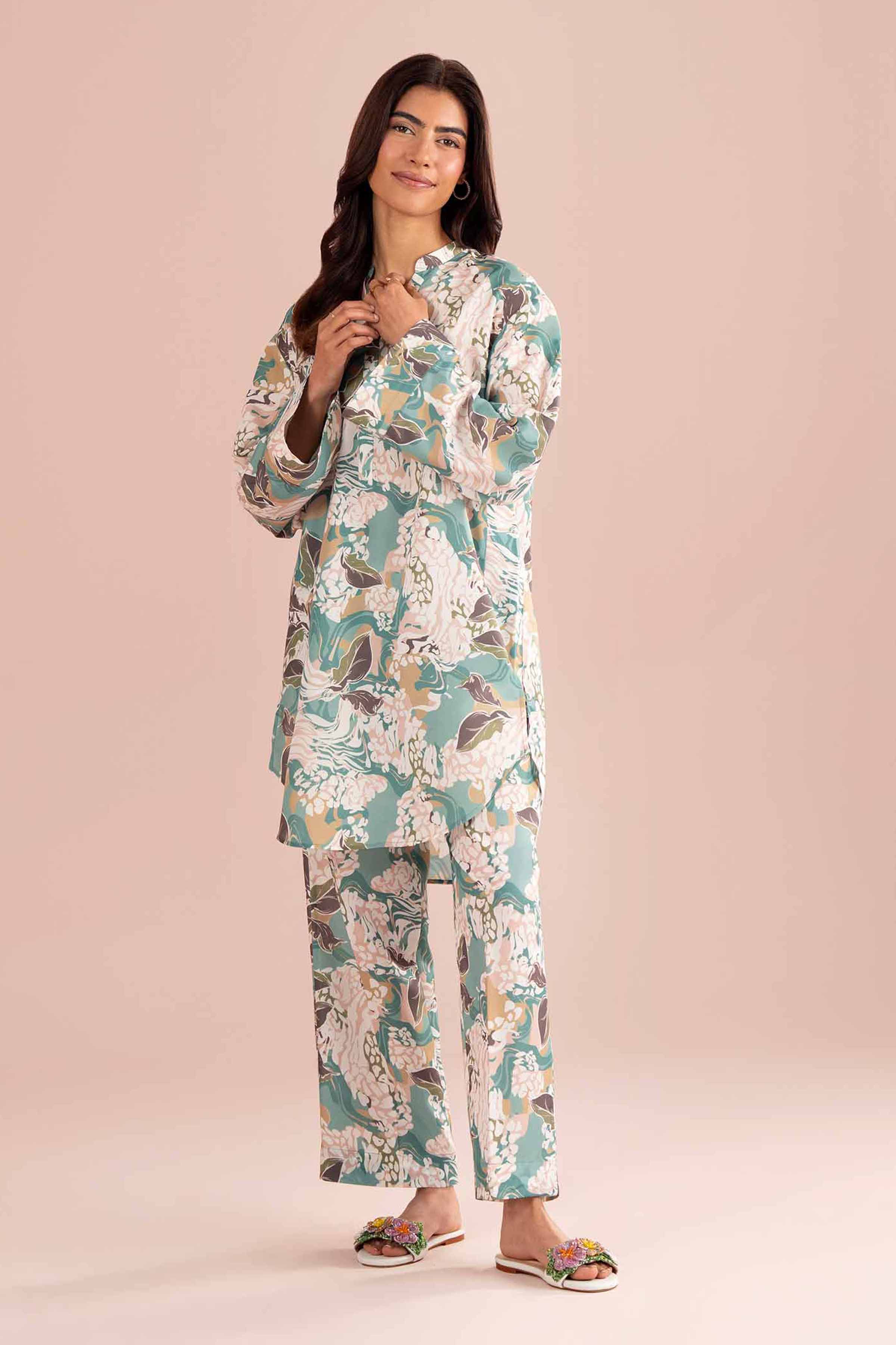 2 Piece - Printed Suit - PS26-71 for Women - Pret Collection | Nishat | Shop Online