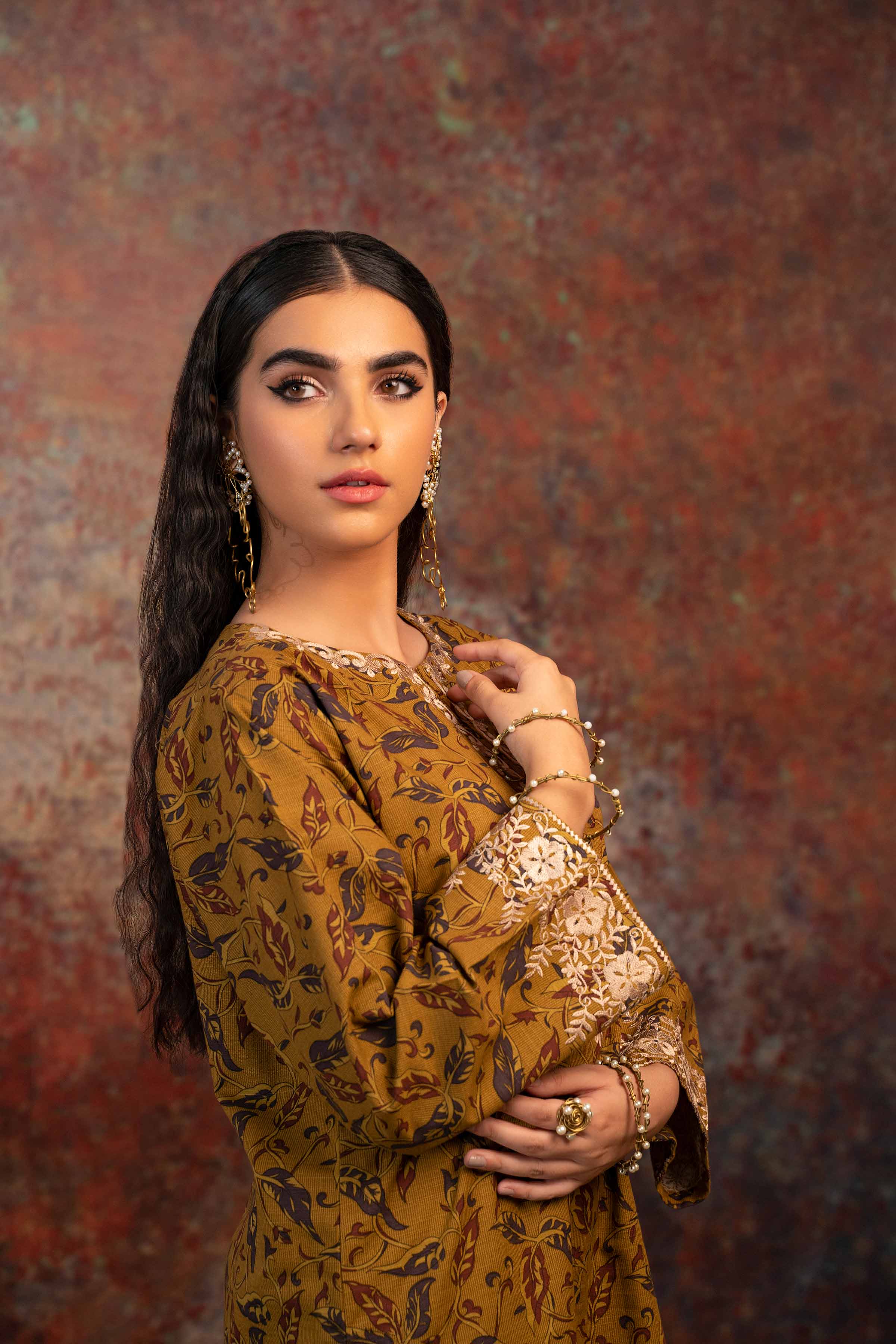 Printed Embroidered Shirt - PW23-133