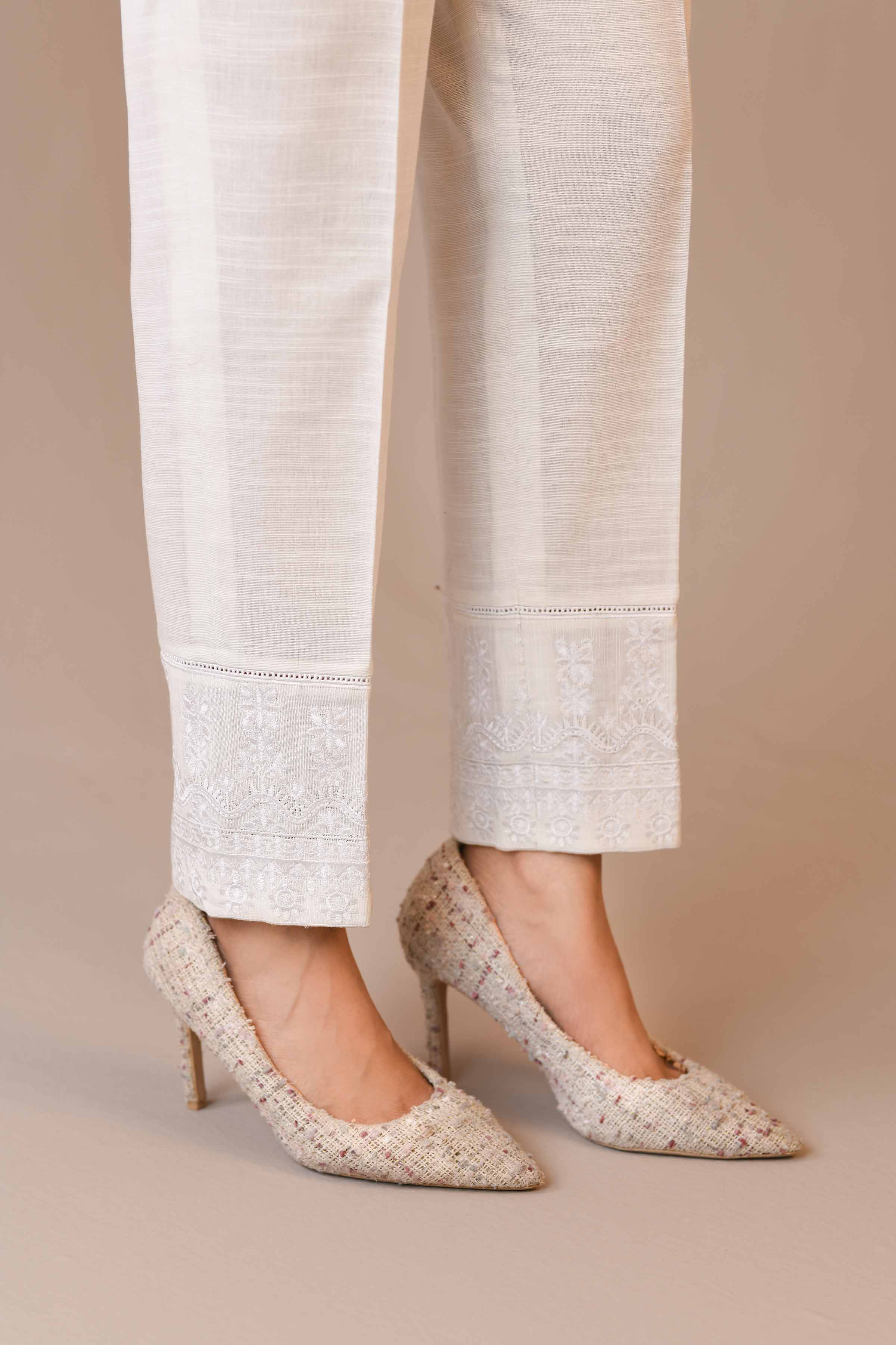 Embroidered Trousers - PW23-176