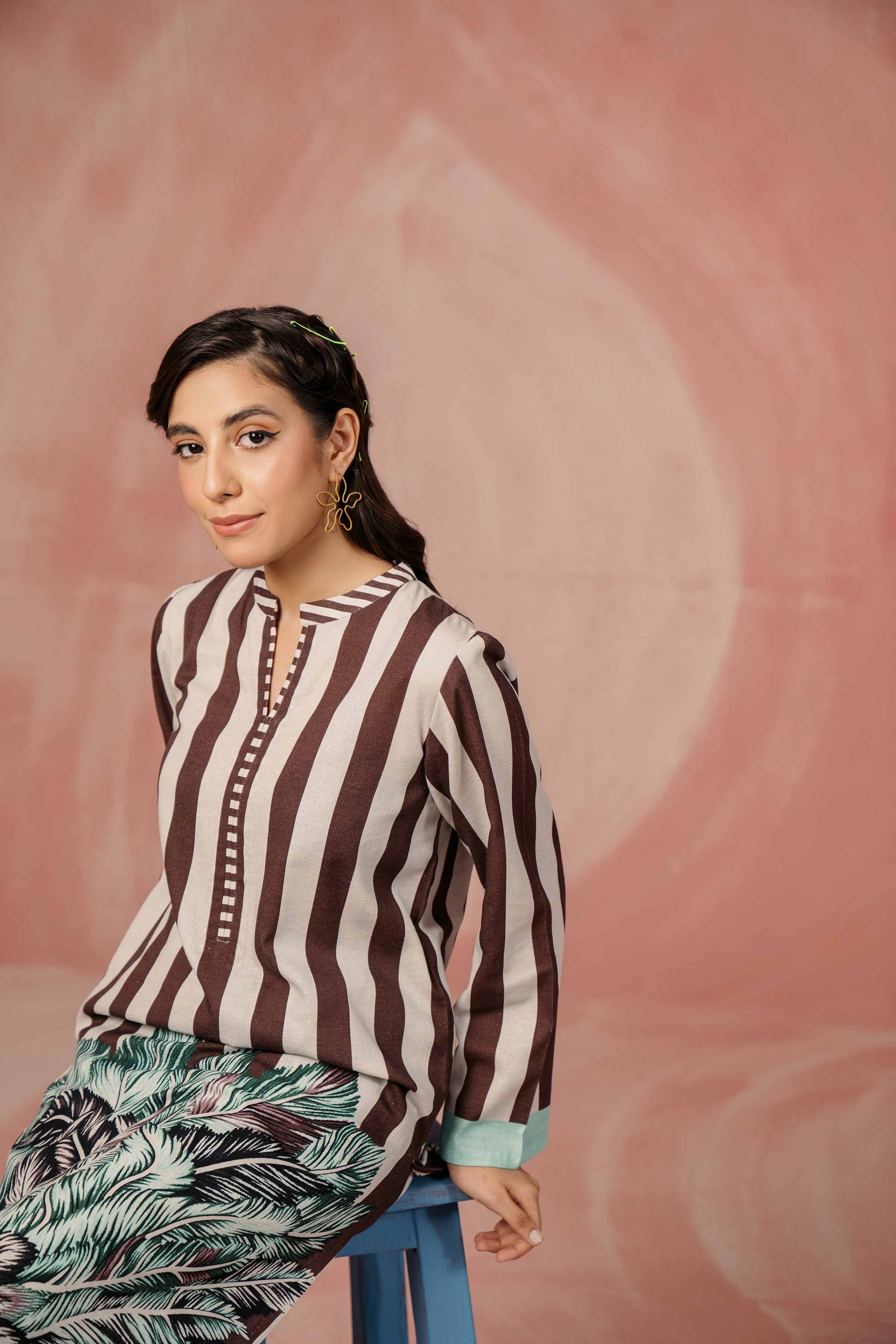 2 Piece - Printed Suit - PW23-207