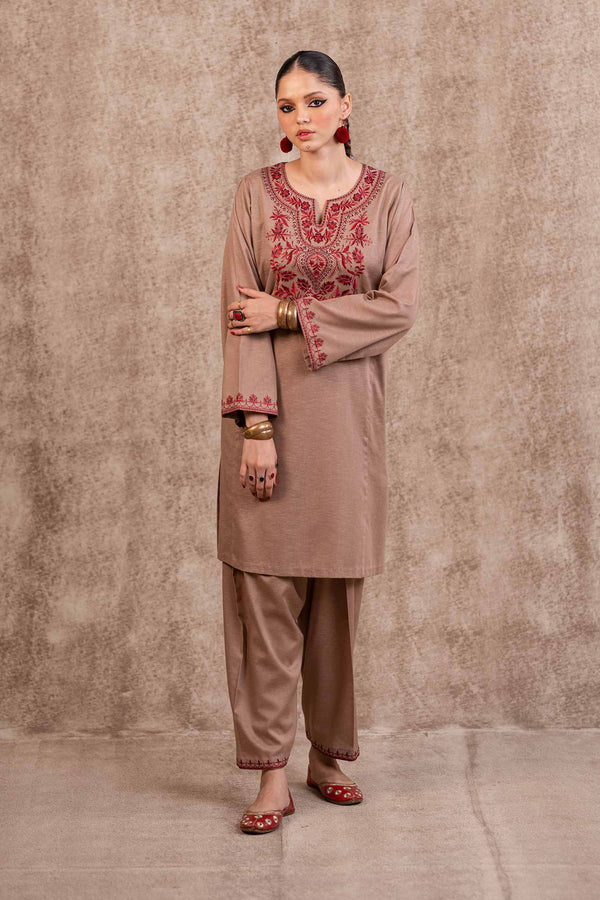 2 Piece - Embroidered Suit - PW23-21
