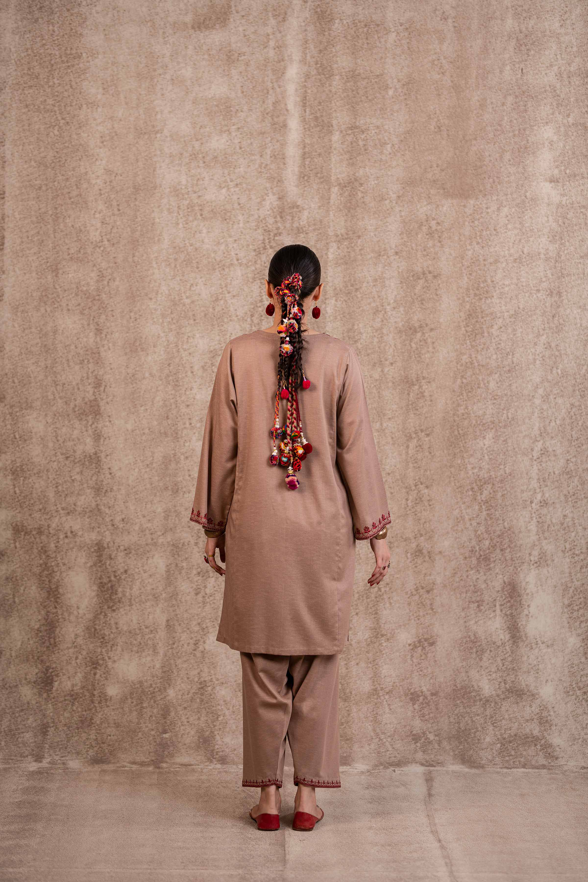 2 Piece - Embroidered Suit - PW23-21