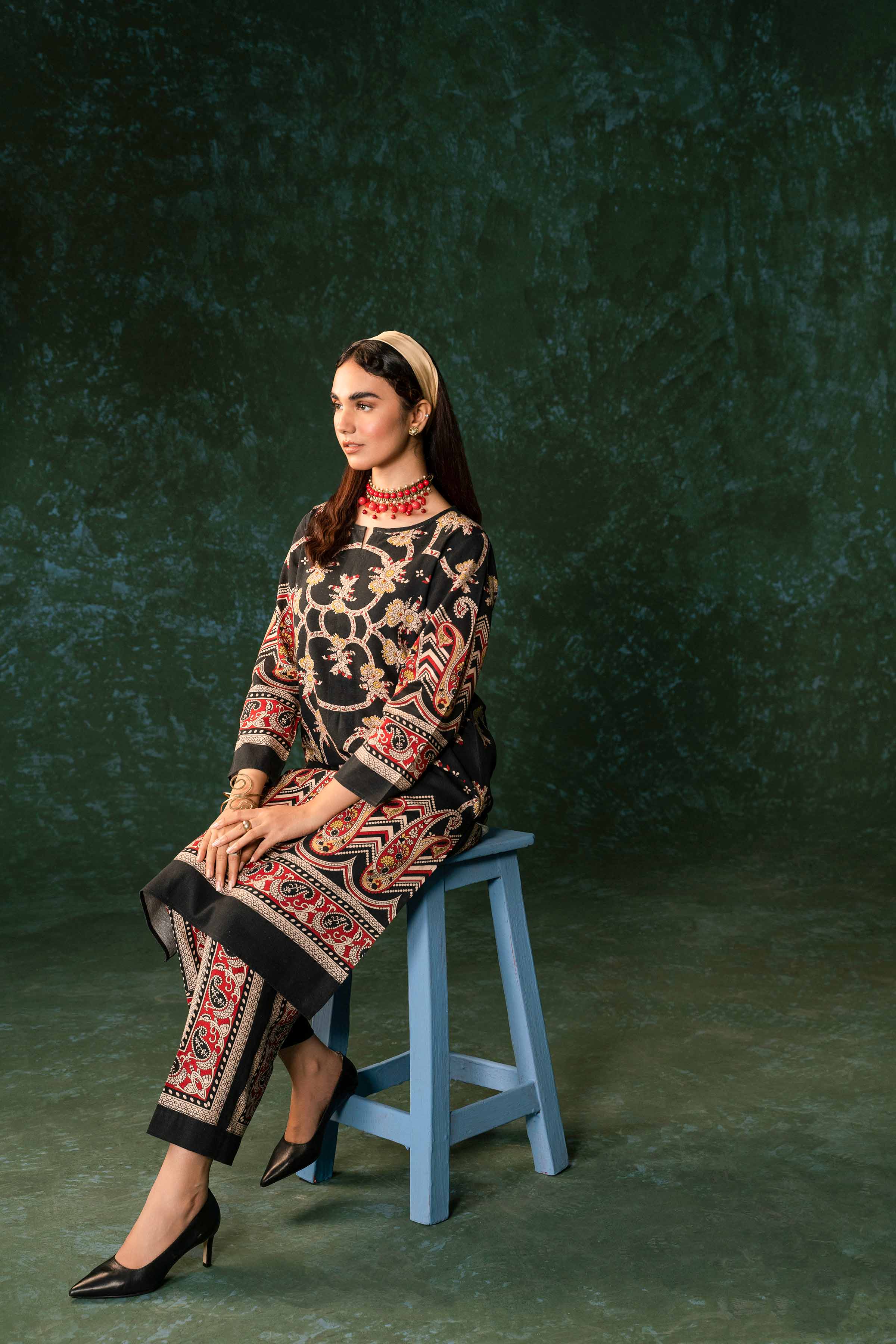 2 Piece - Printed Suit - PW23-211