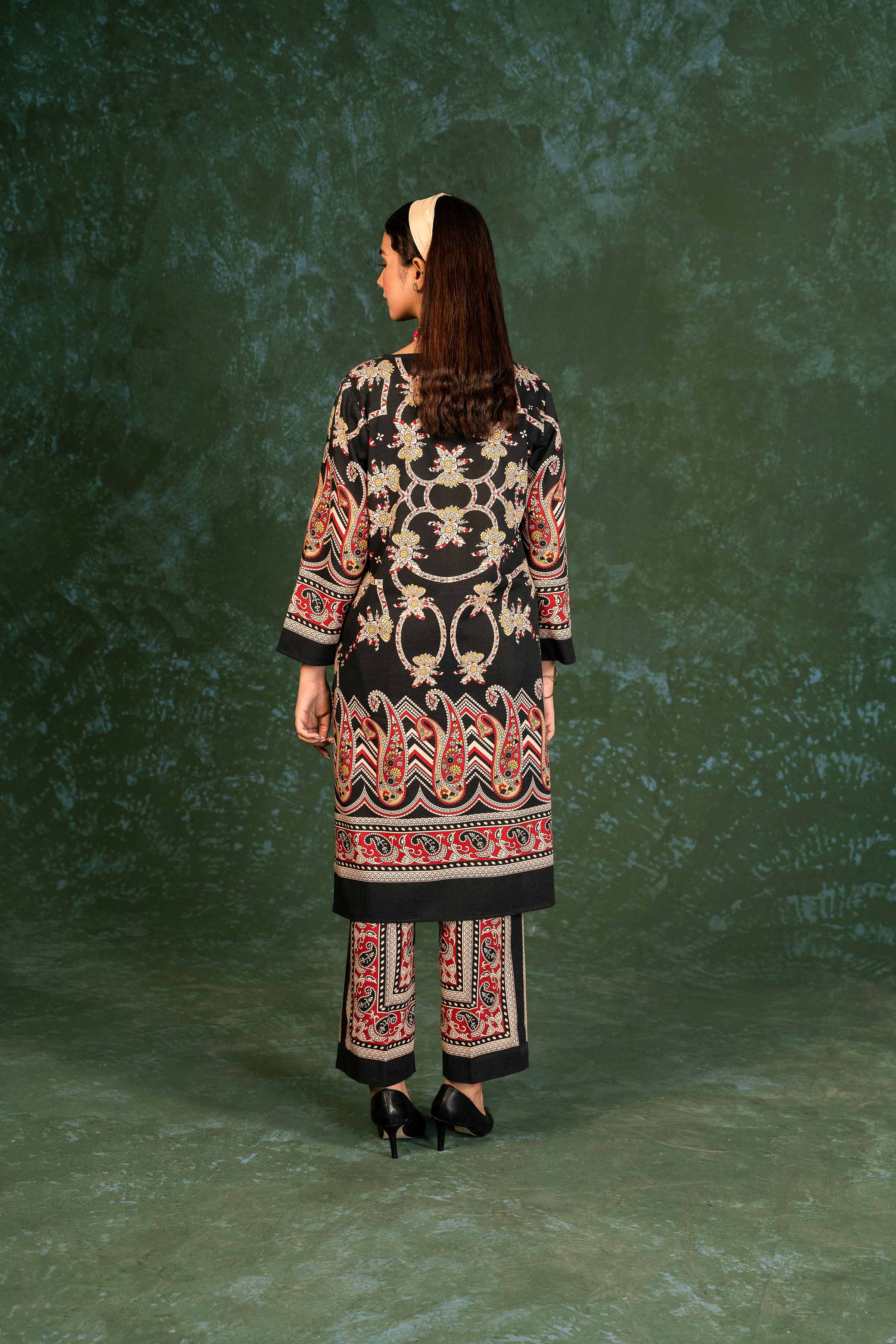 2 Piece - Printed Suit - PW23-211