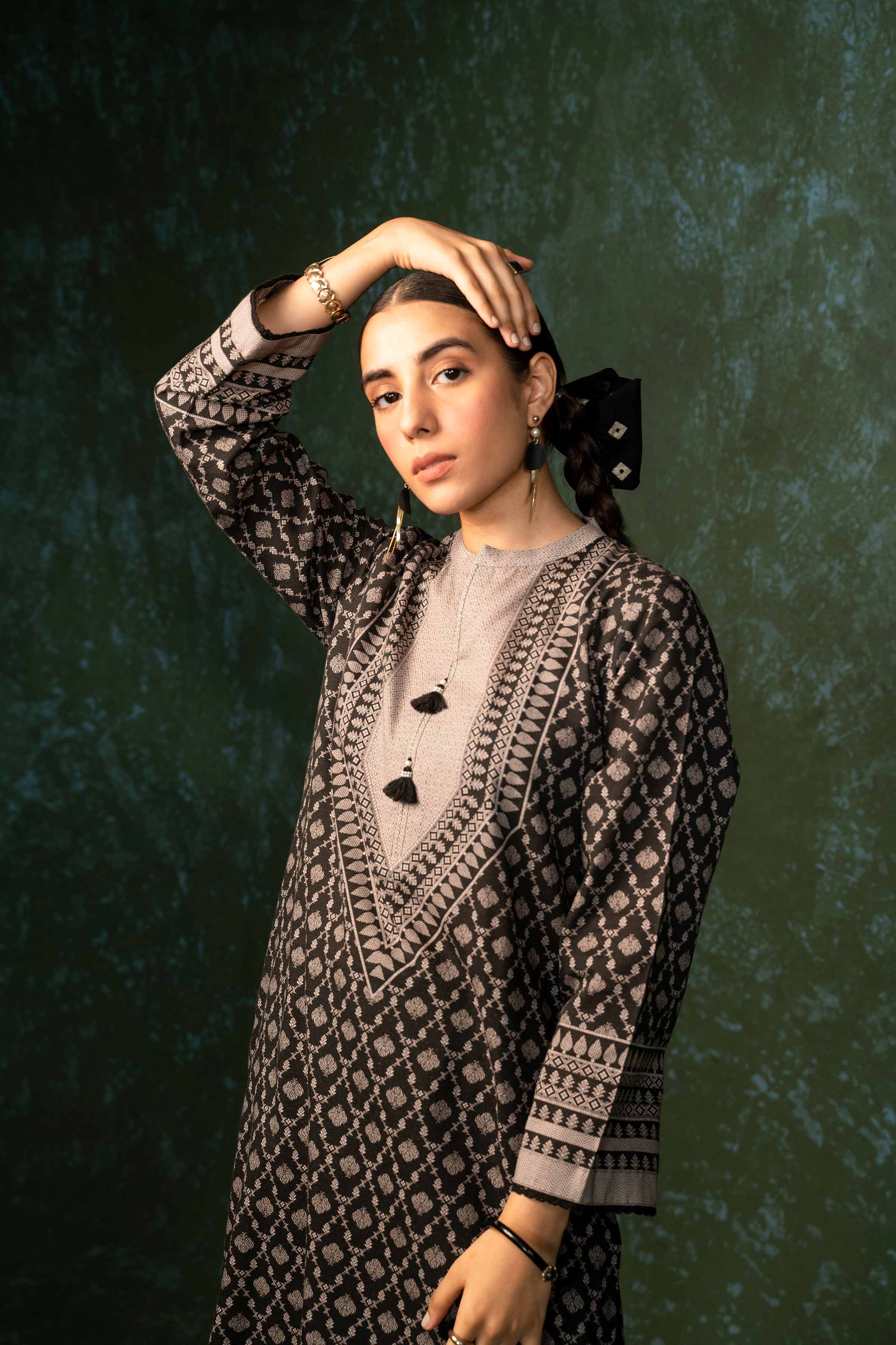 2 Piece - Printed Suit - PW23-218