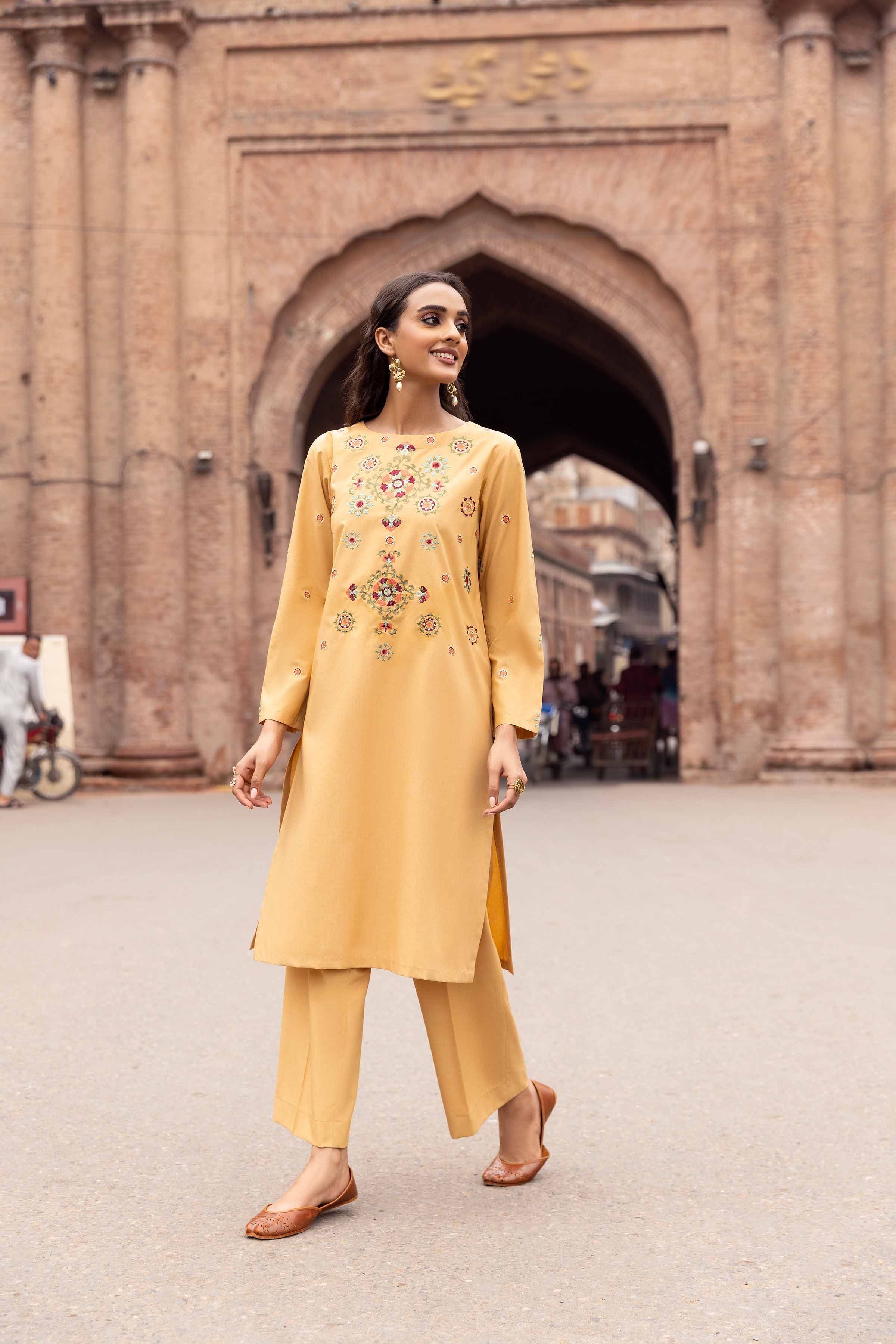 2 Piece - Embroidered Suit - PW23-54