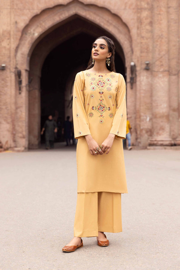 2 Piece - Embroidered Suit - PW23-54