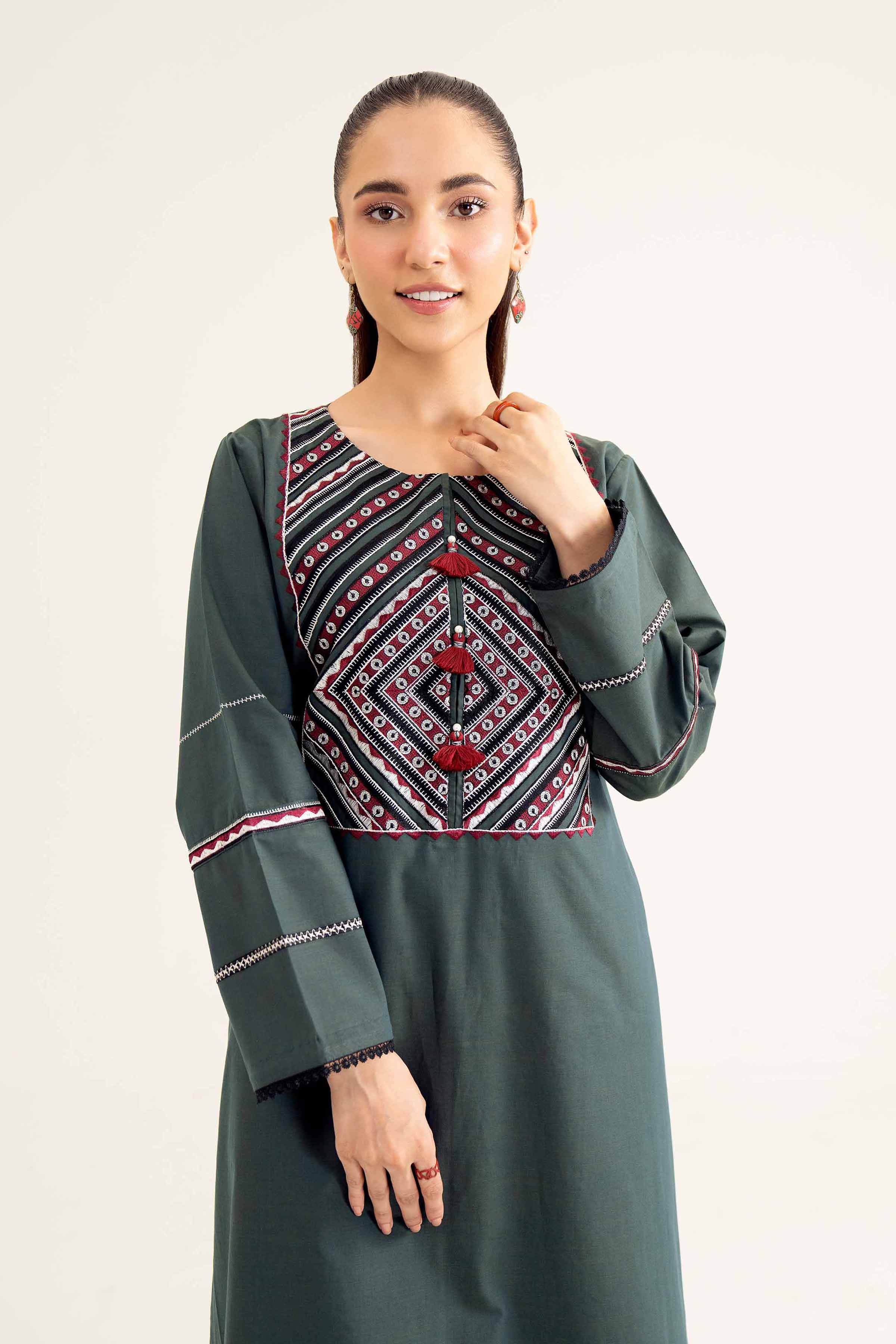2 Piece - Embroidered Suit - PW24-10
