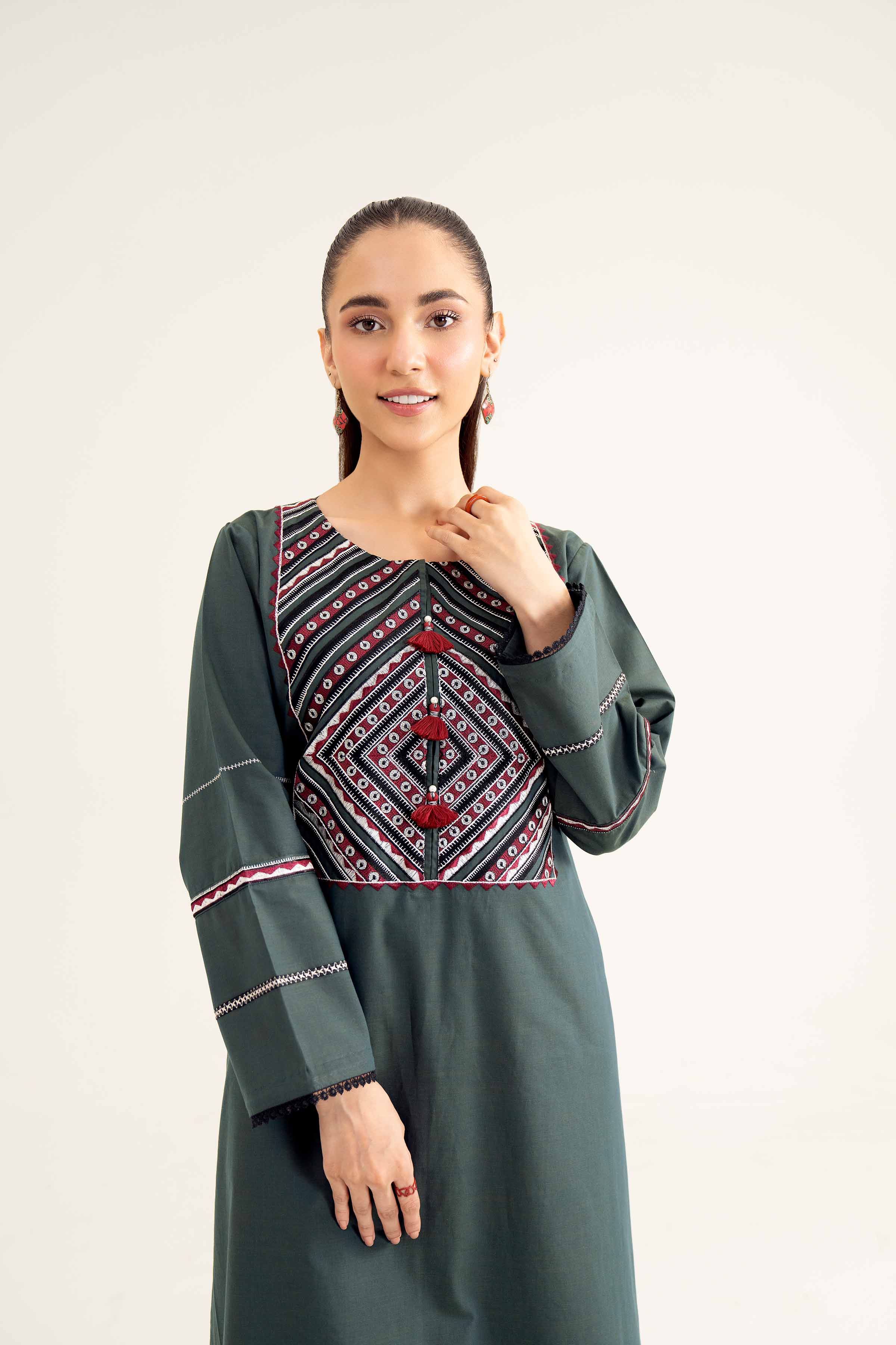 2 Piece - Embroidered Suit - PW24-10