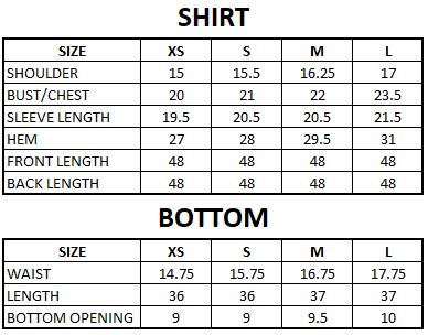 Size Guide