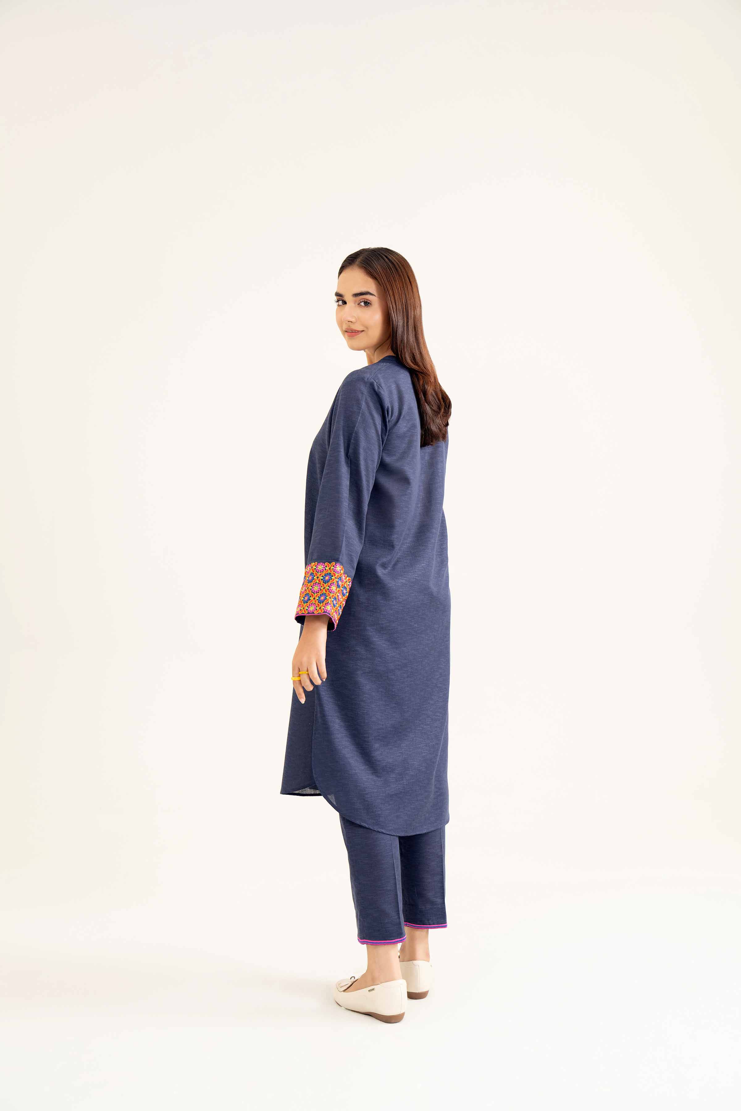2 Piece - Embroidered Suit - PW24-105