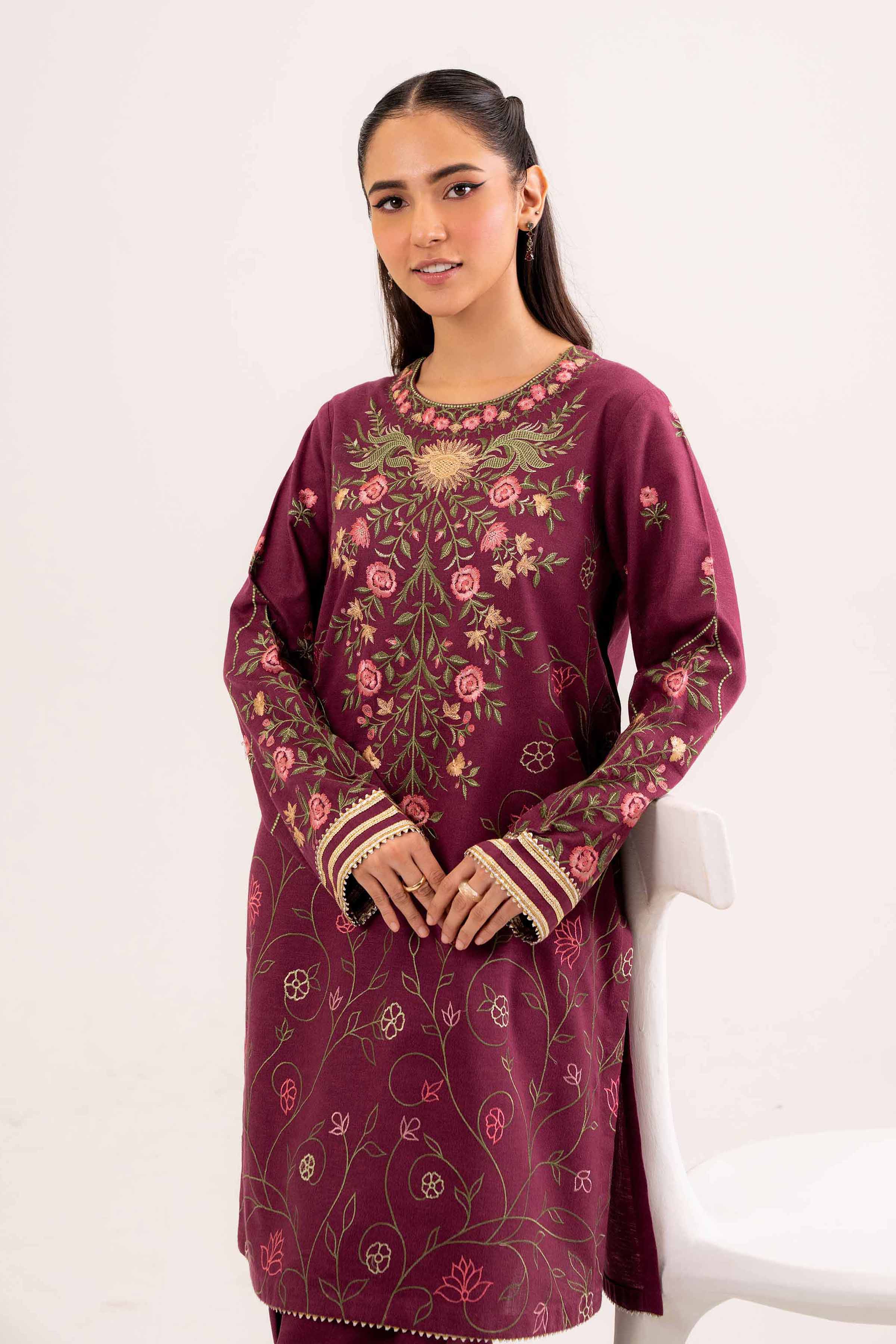 2 Piece - Embroidered Suit - PW24-109