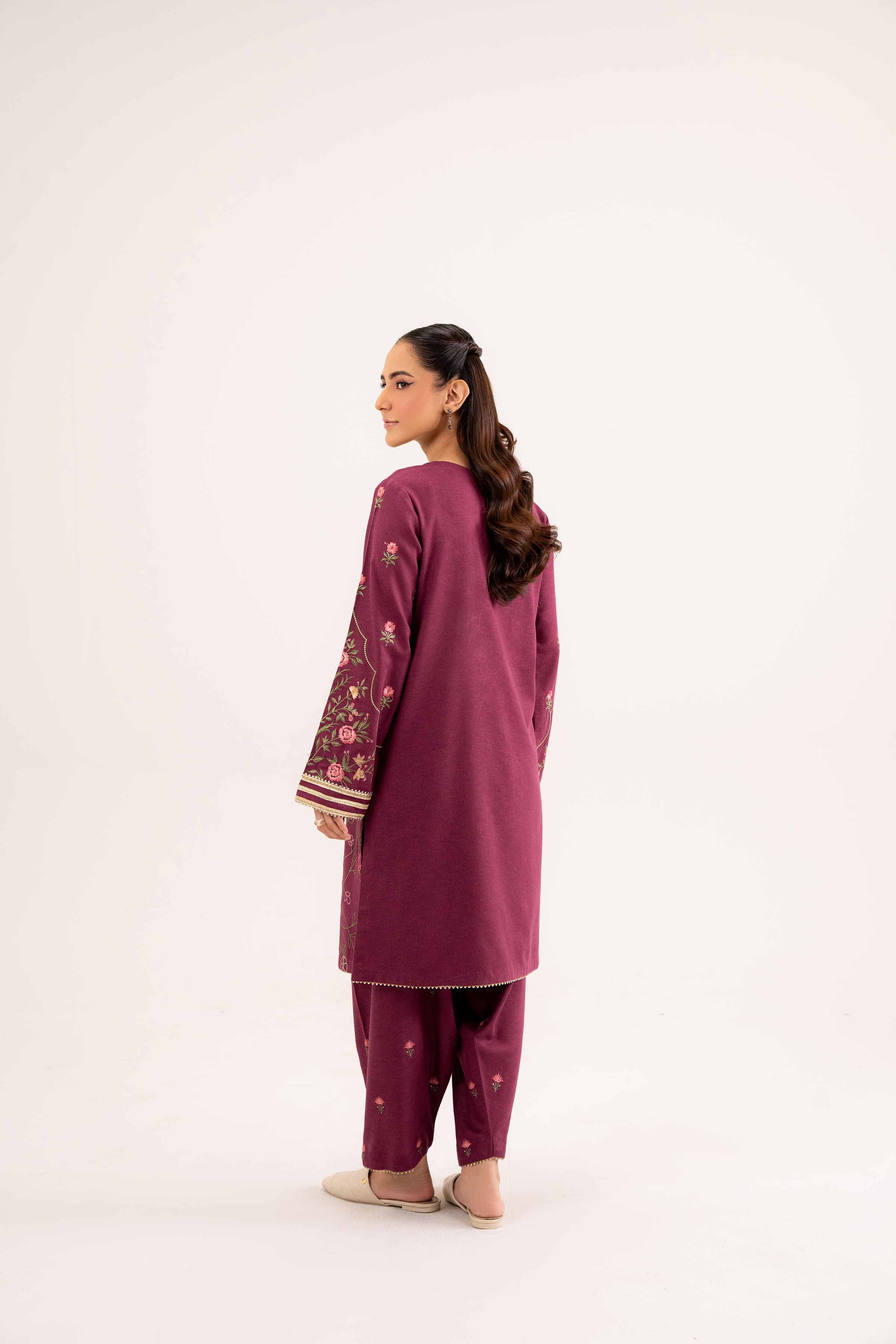 2 Piece - Embroidered Suit - PW24-109