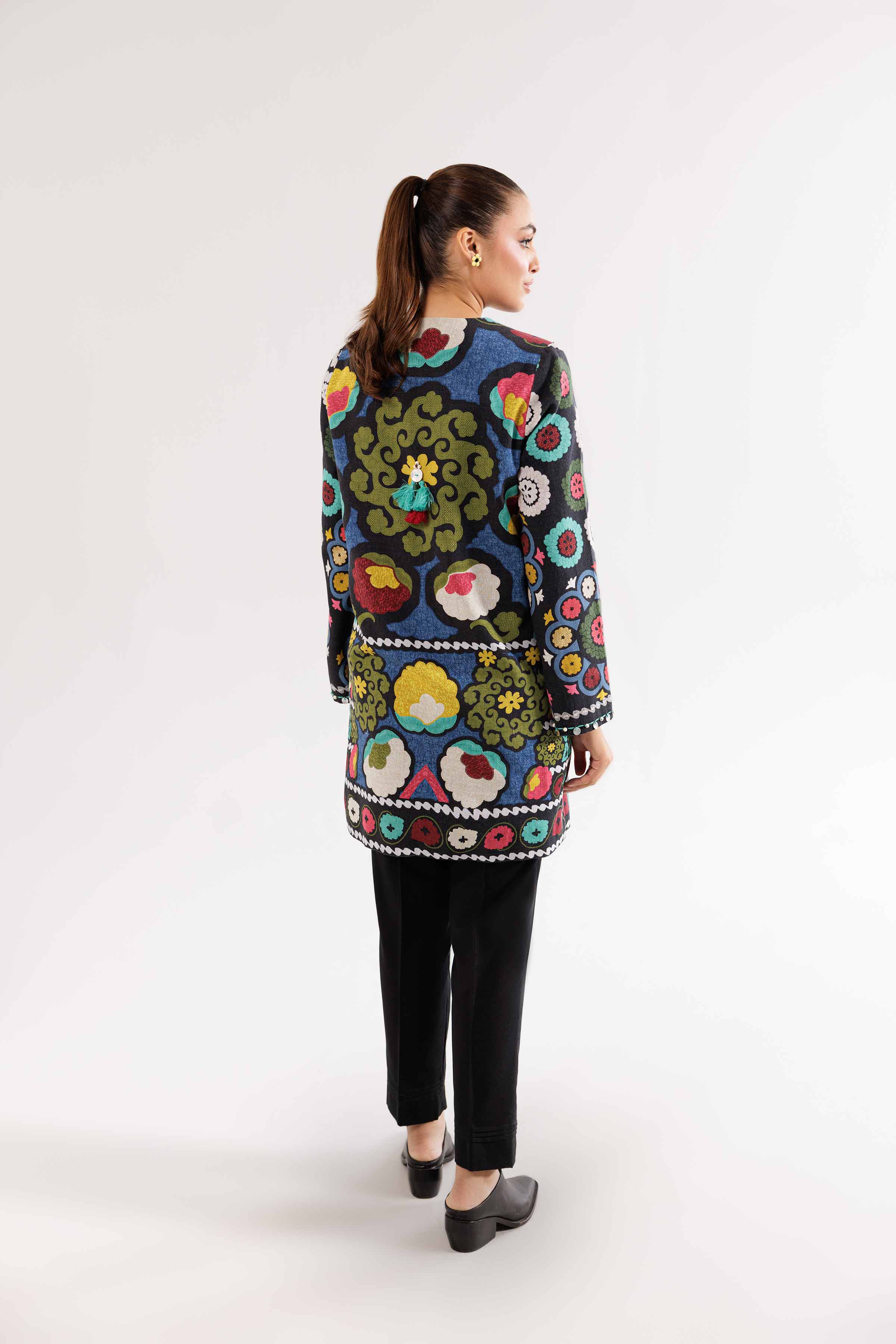 Printed Jacket - PW24-110