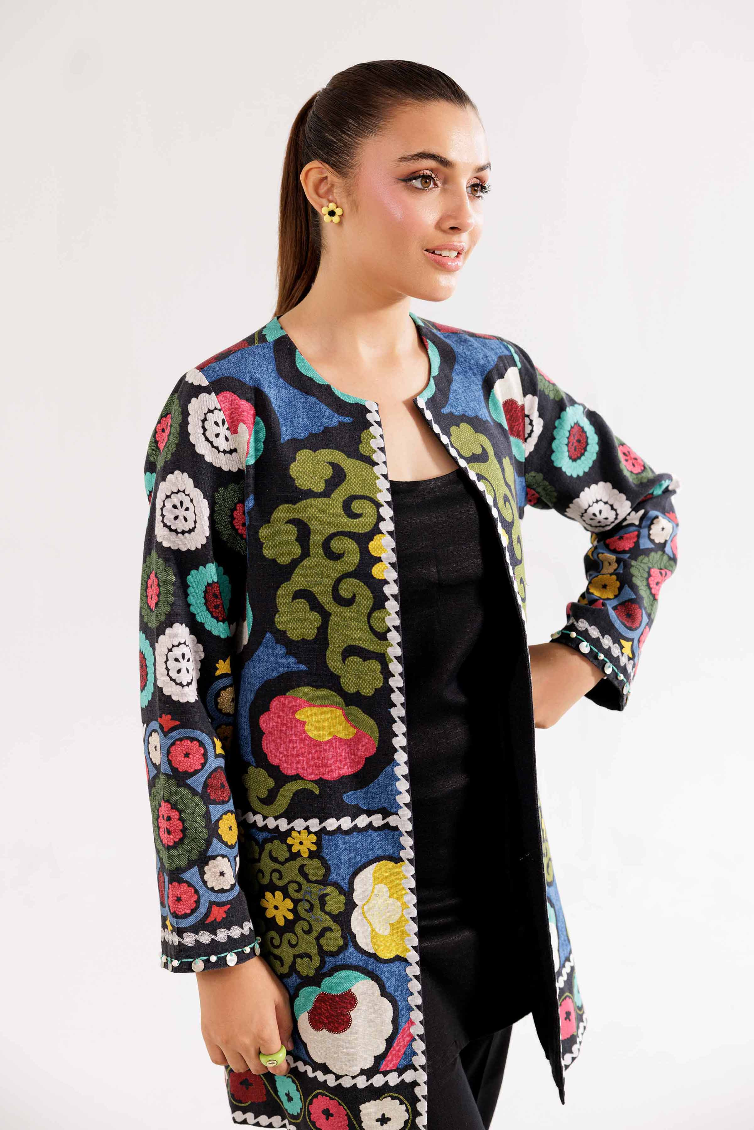 Printed Jacket - PW24-110